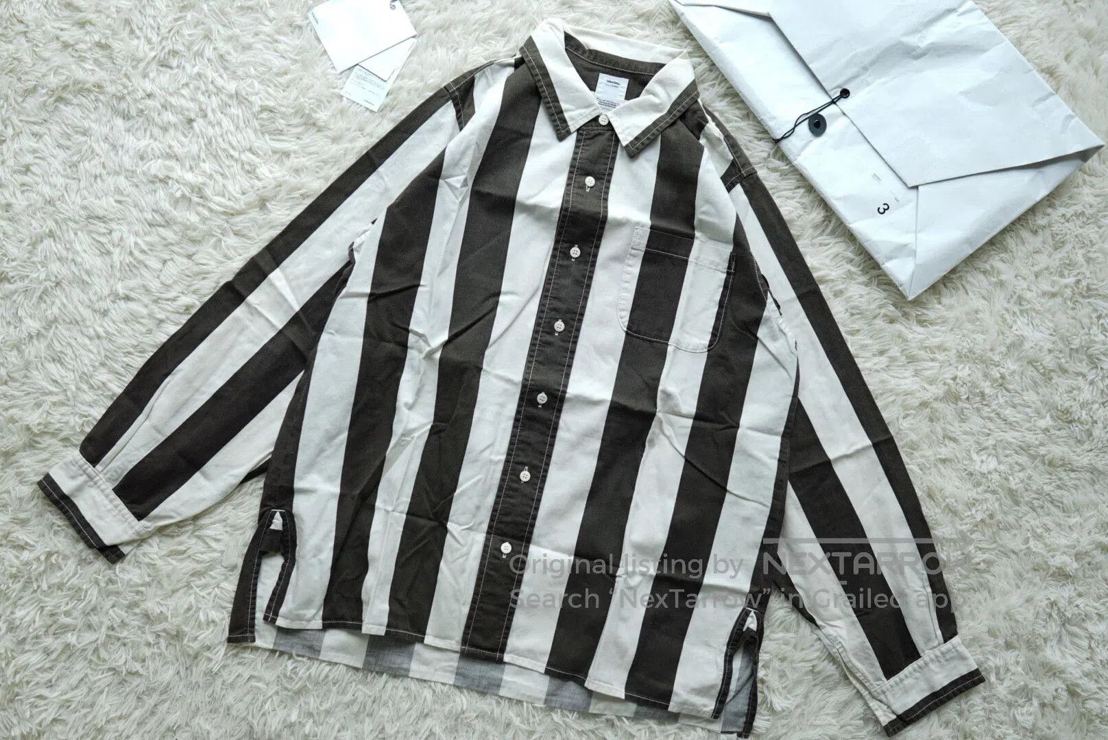 Visvim visvim cecile striped shirt. Size US L / EU 52-54 / 3 - 1 Thumbnail