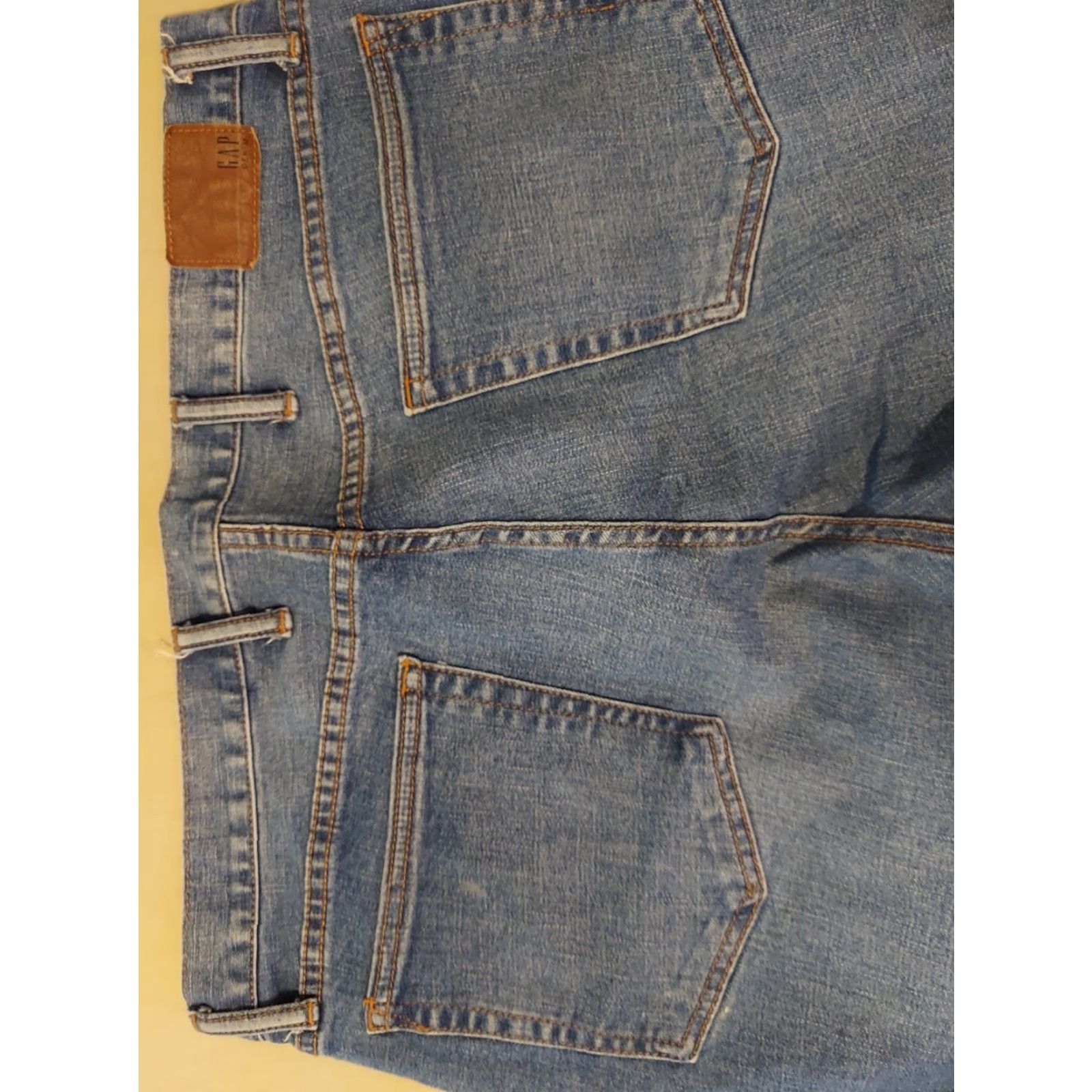 Gap Mens Gap Jeans Slim Straight 36x30 38x30 Denim Stretch Blue 36 Mens Jeans Slim Straight Stretch Denim Size 36 Inseam 30 Size US 36 / EU 52 - 2 Thumbnail
