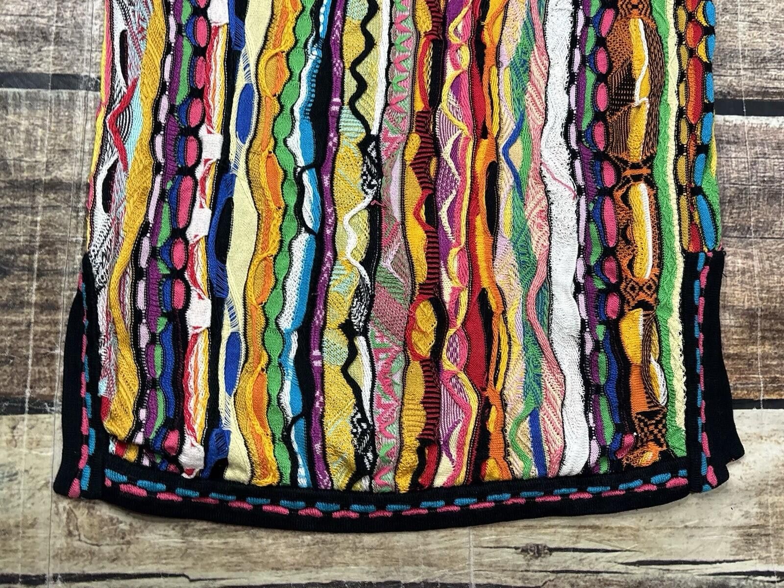 Coogi Coogi Sweater Women Medium 1/4 Zip 3D Knit Mercerized Cotton Size M / US 6-8 / IT 42-44 - 10 Thumbnail