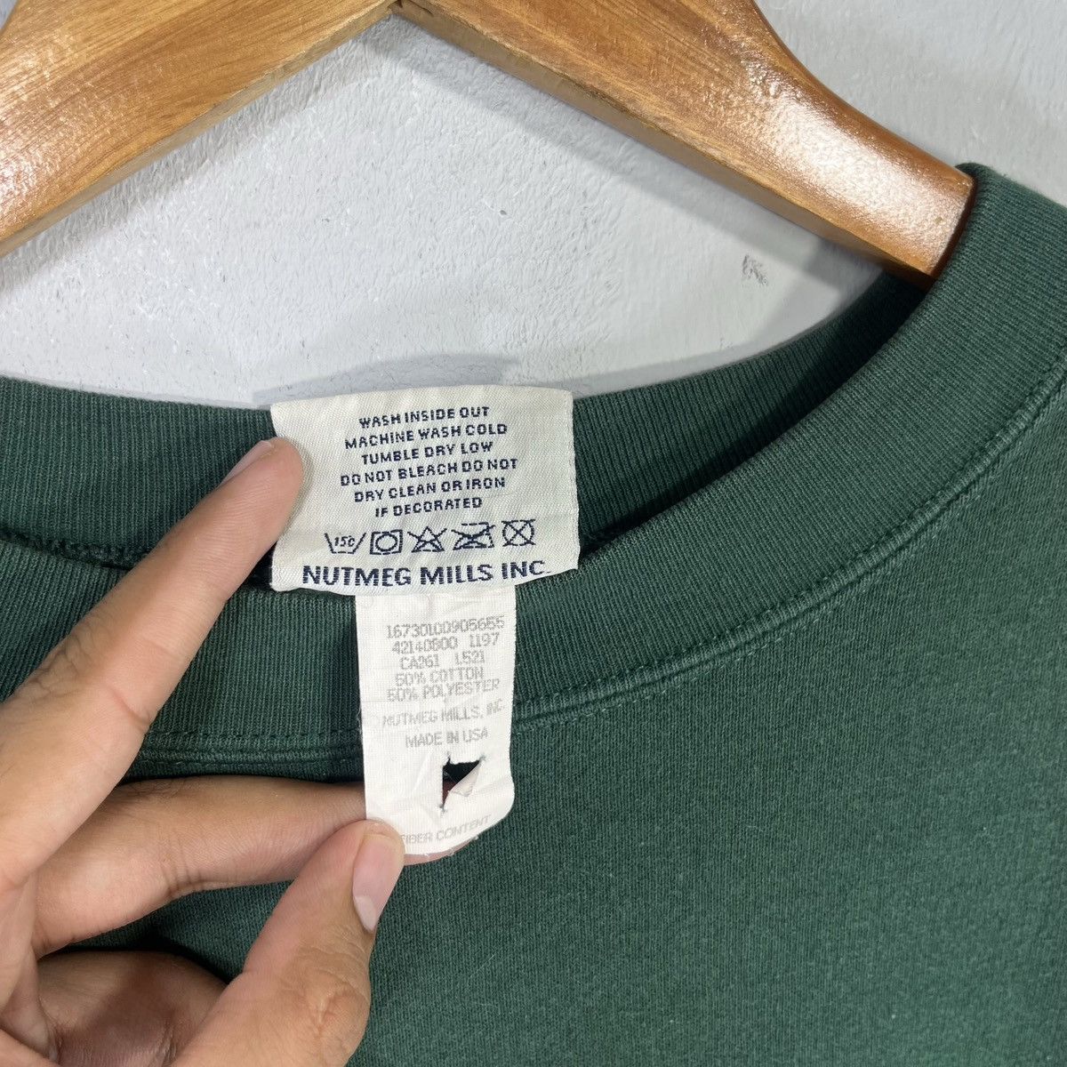 Lee × NFL × Vintage VINTAGE 90s LEE G PACKERS NFL BIG LOGO PRINTED 1997 Size US L / EU 52-54 / 3 - 7 Thumbnail
