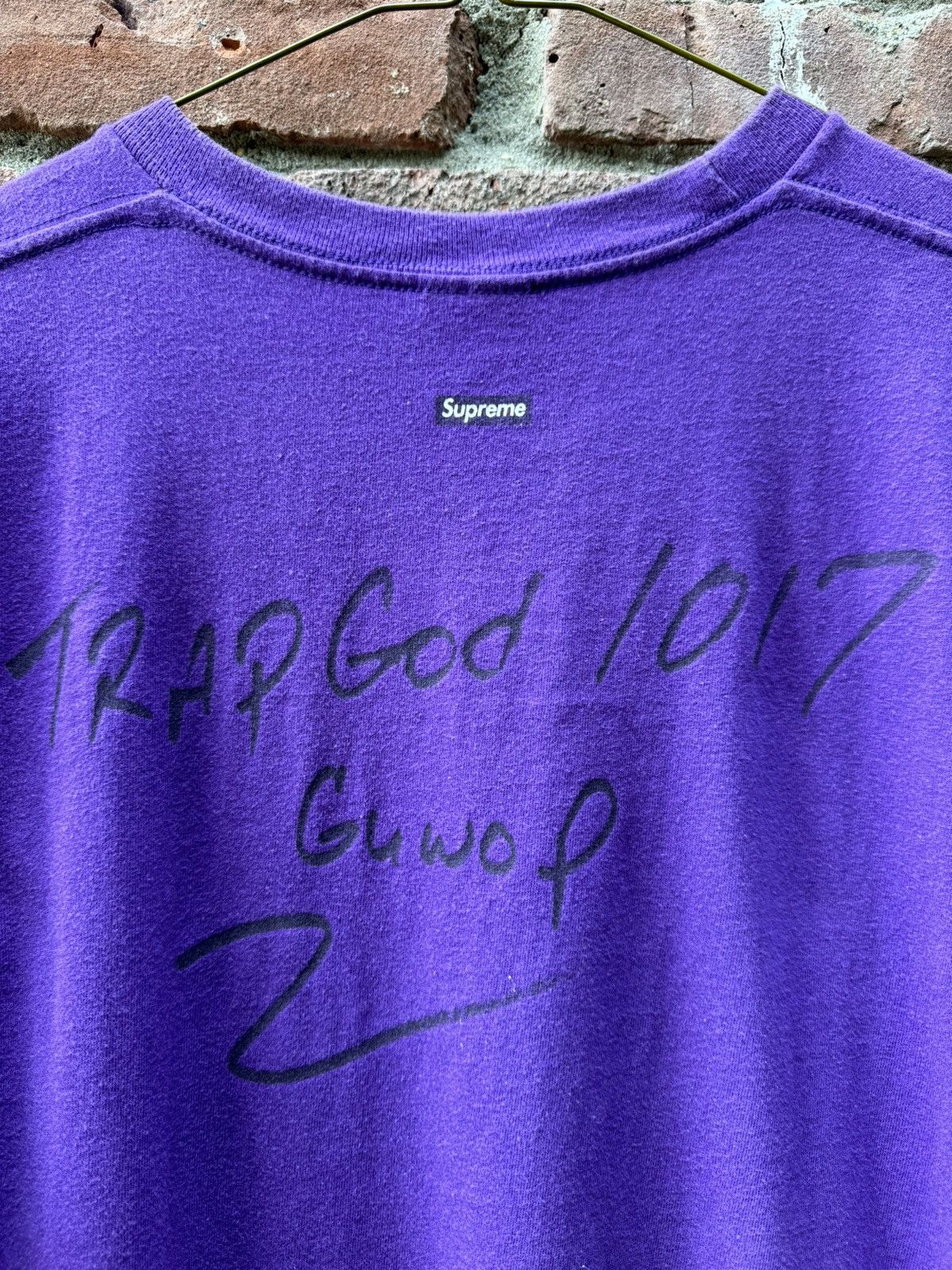 Supreme Supreme Gucci Mane Tee Purp FINAL PRICE DROP!!— Size US L / EU 52-54 / 3 - 5 Thumbnail