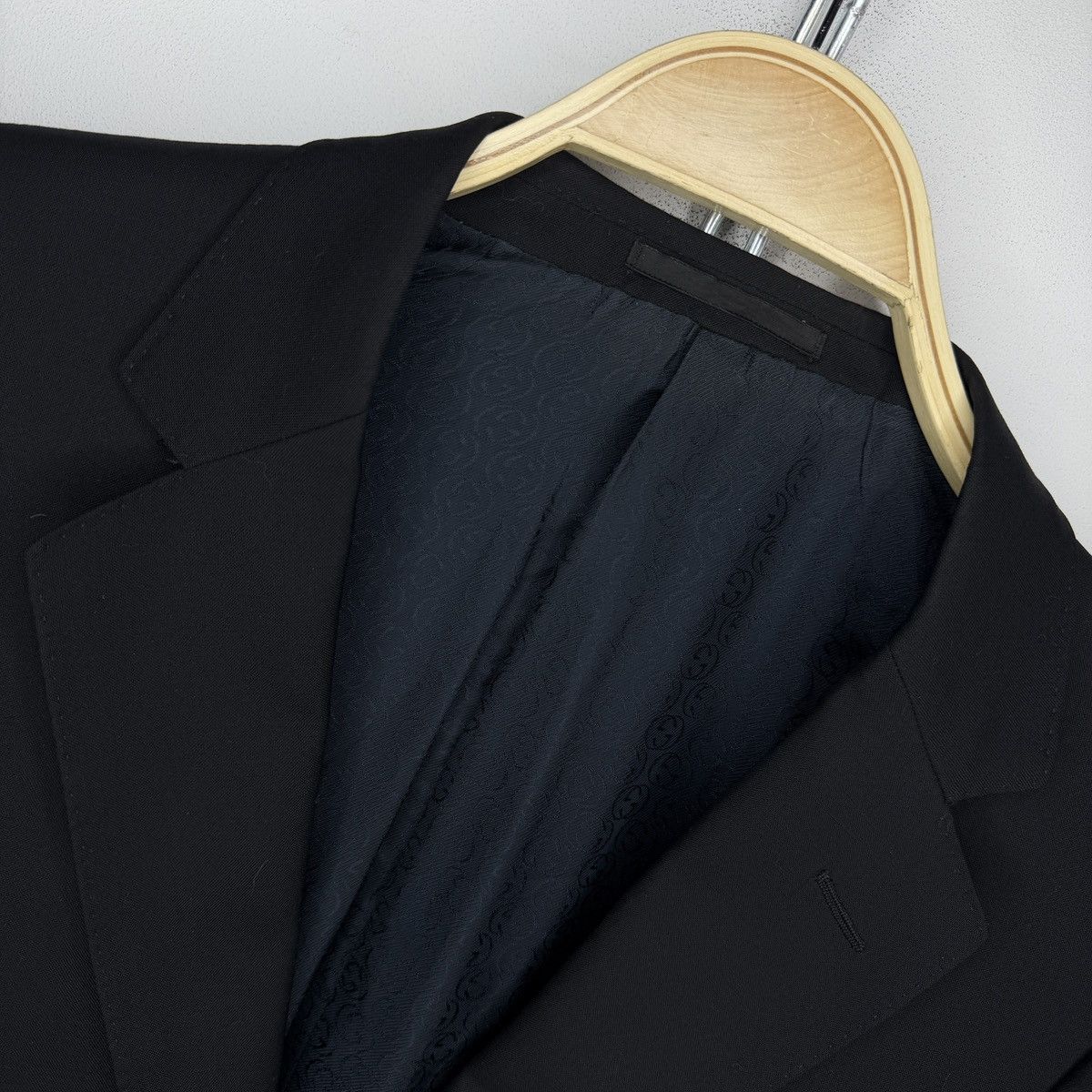 Gucci Gucci Blazer Luxury Tom Ford Black 50R Size 48R - 5 Thumbnail
