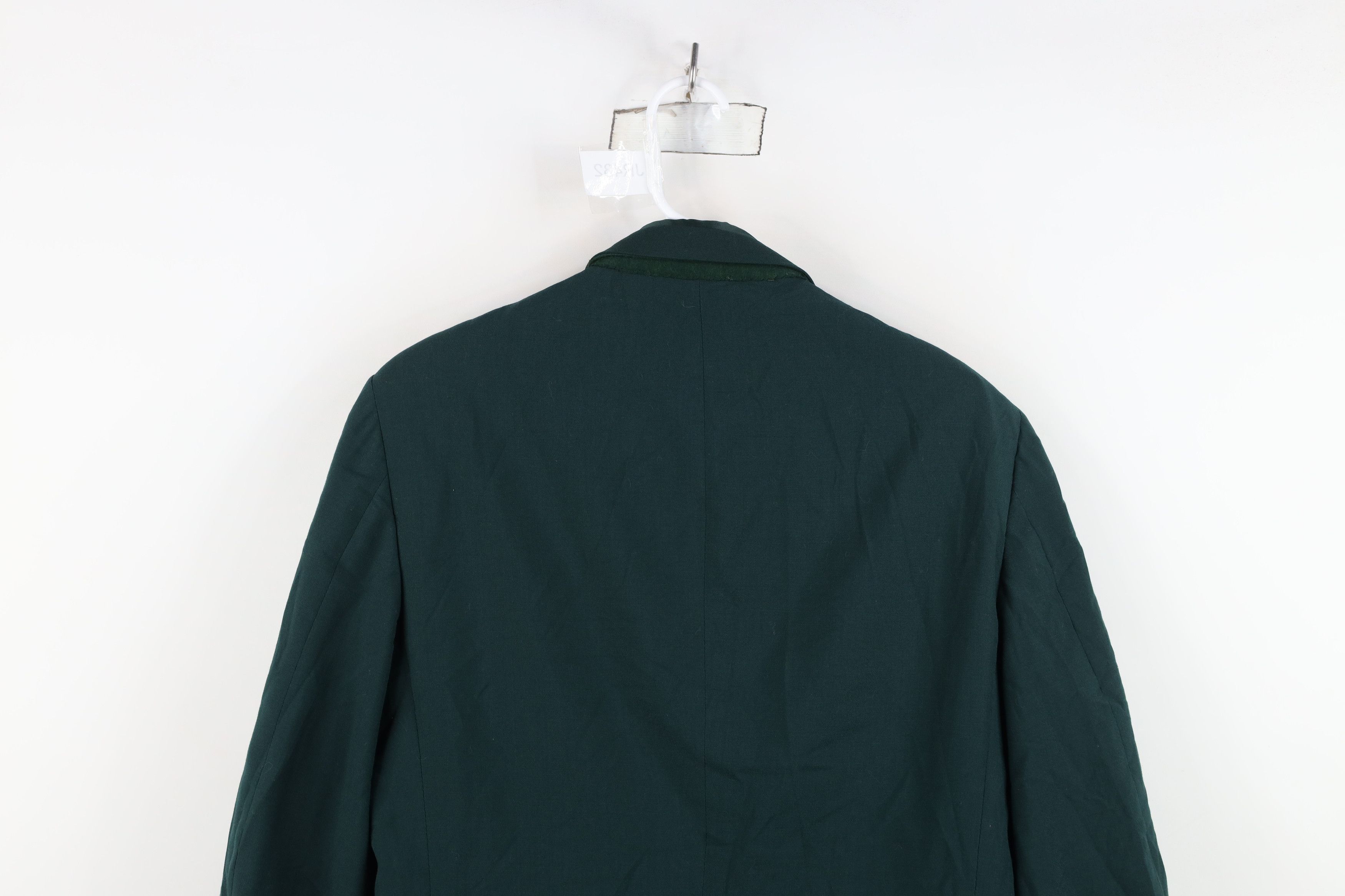 Vintage Vintage 50s Rockabilly Smoking Prom Tuxedo Jacket Green USA Size US XXL / EU 58 / 5 - 15 Thumbnail