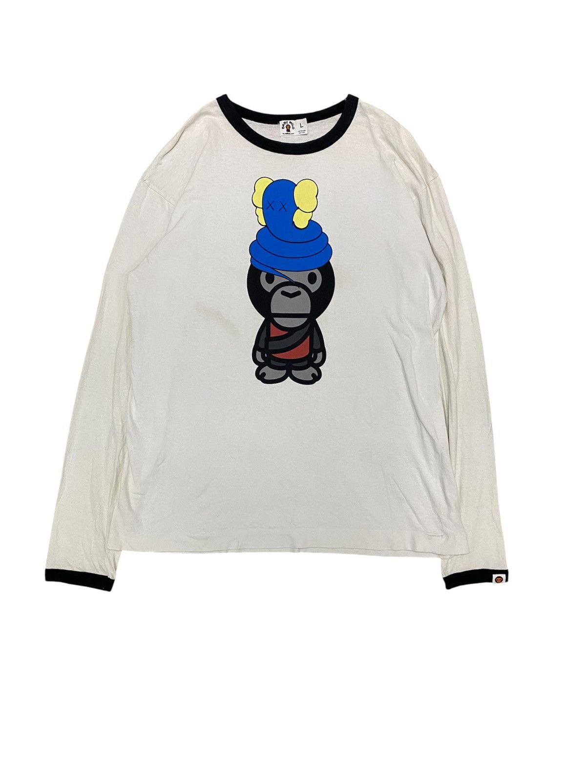 Bape × Kaws 2005 Bape x Kaws Milo LS Size US L / EU 52-54 / 3 - 1 Thumbnail