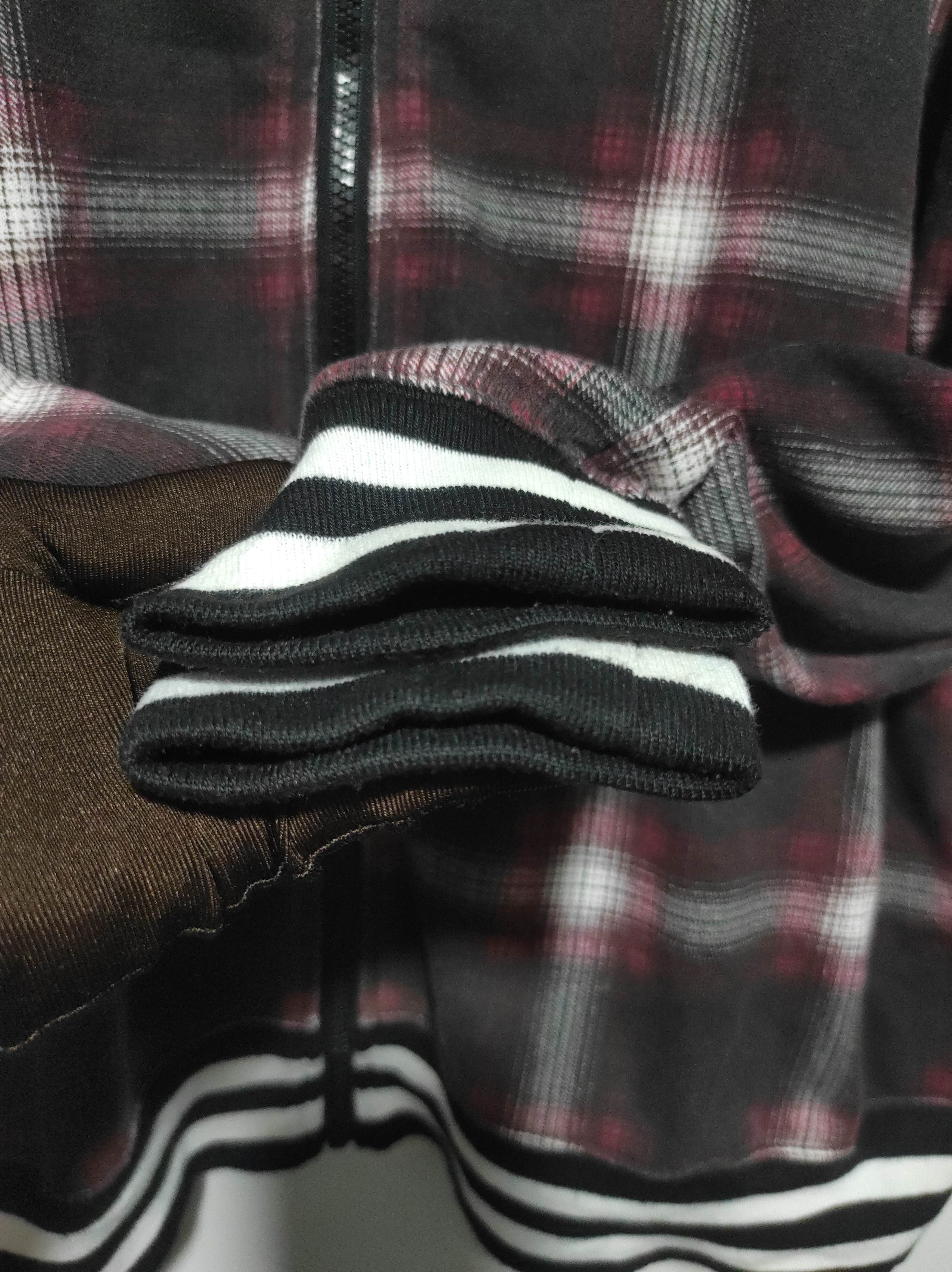 Hysteric Glamour Ups Smile Plaid Zipper Fur Hoodie If Six Was Nine Lgb style Size US L / EU 52-54 / 3 - 13 Thumbnail
