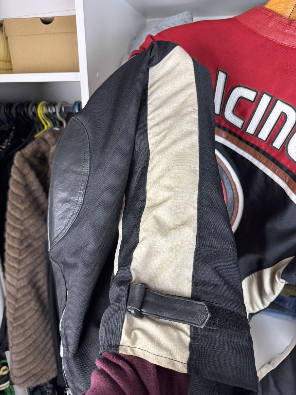 Other Vintage Lucky Strike Racing Moto Jacket Men’s Y2K Size US XL / EU 56 / 4 - 15 Thumbnail