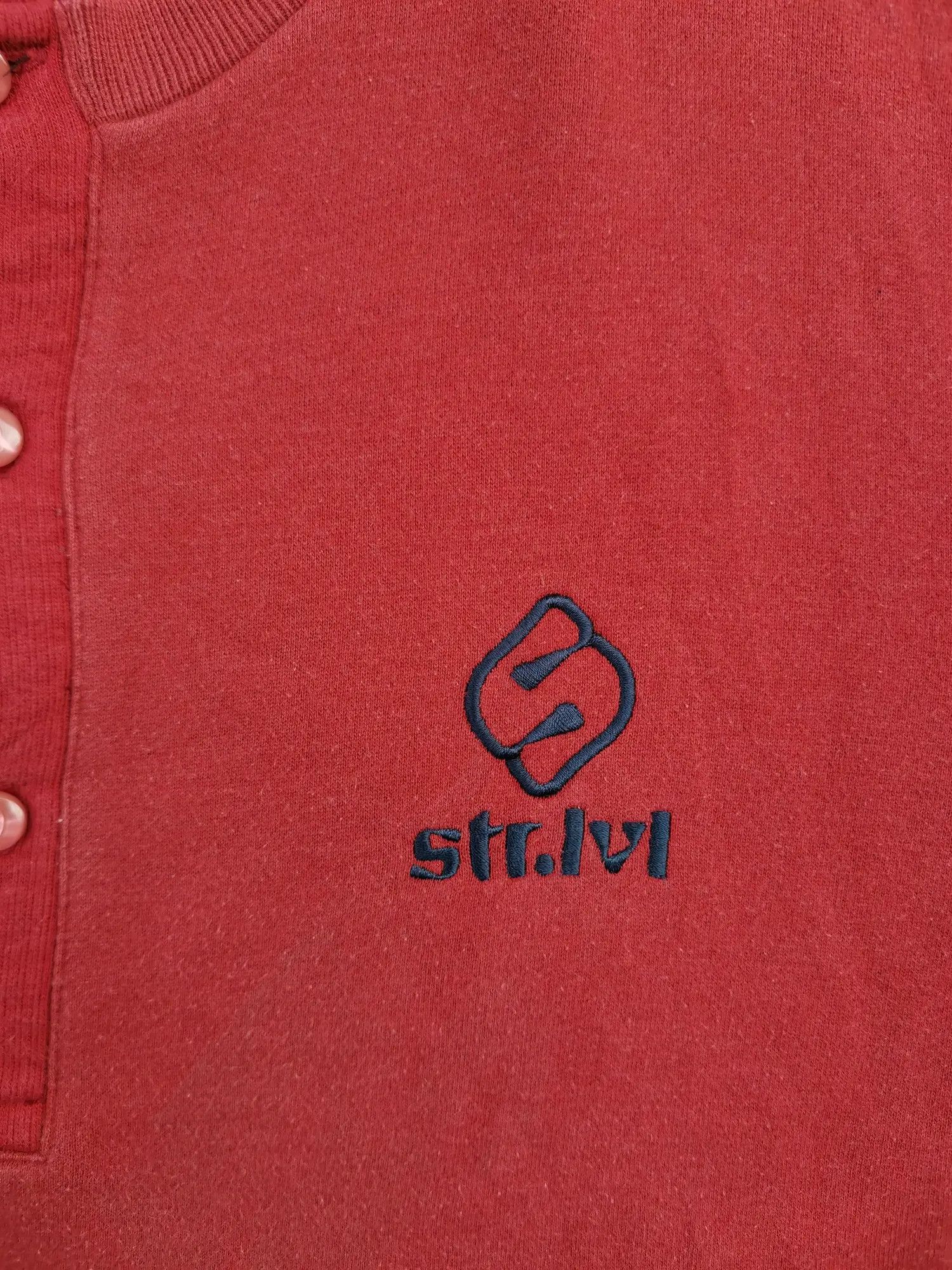 Japanese Brand Vintage!!! Str. IVI Embroidered Small Logo Sweatshirt Size US L / EU 52-54 / 3 - 6 Thumbnail