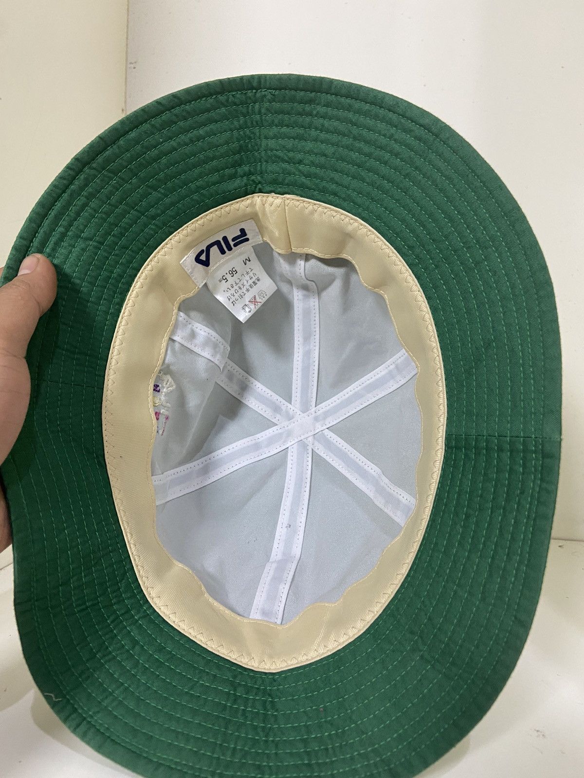Fila × Vintage VTG 90s fila bucket hat Size ONE SIZE - 4 Thumbnail