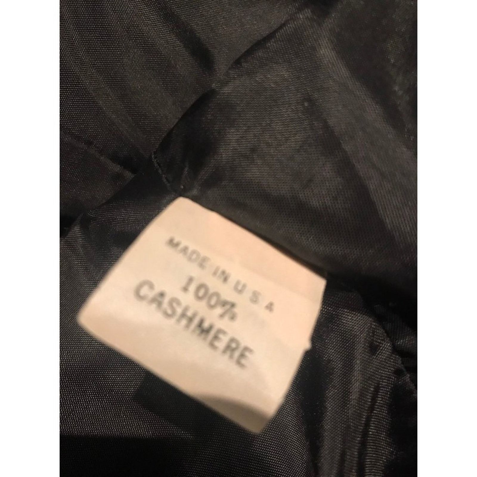 Vintage DonCaster 100% cashmere ladies Jacket Size 8 Size M / US 6-8 / IT 42-44 - 3 Thumbnail
