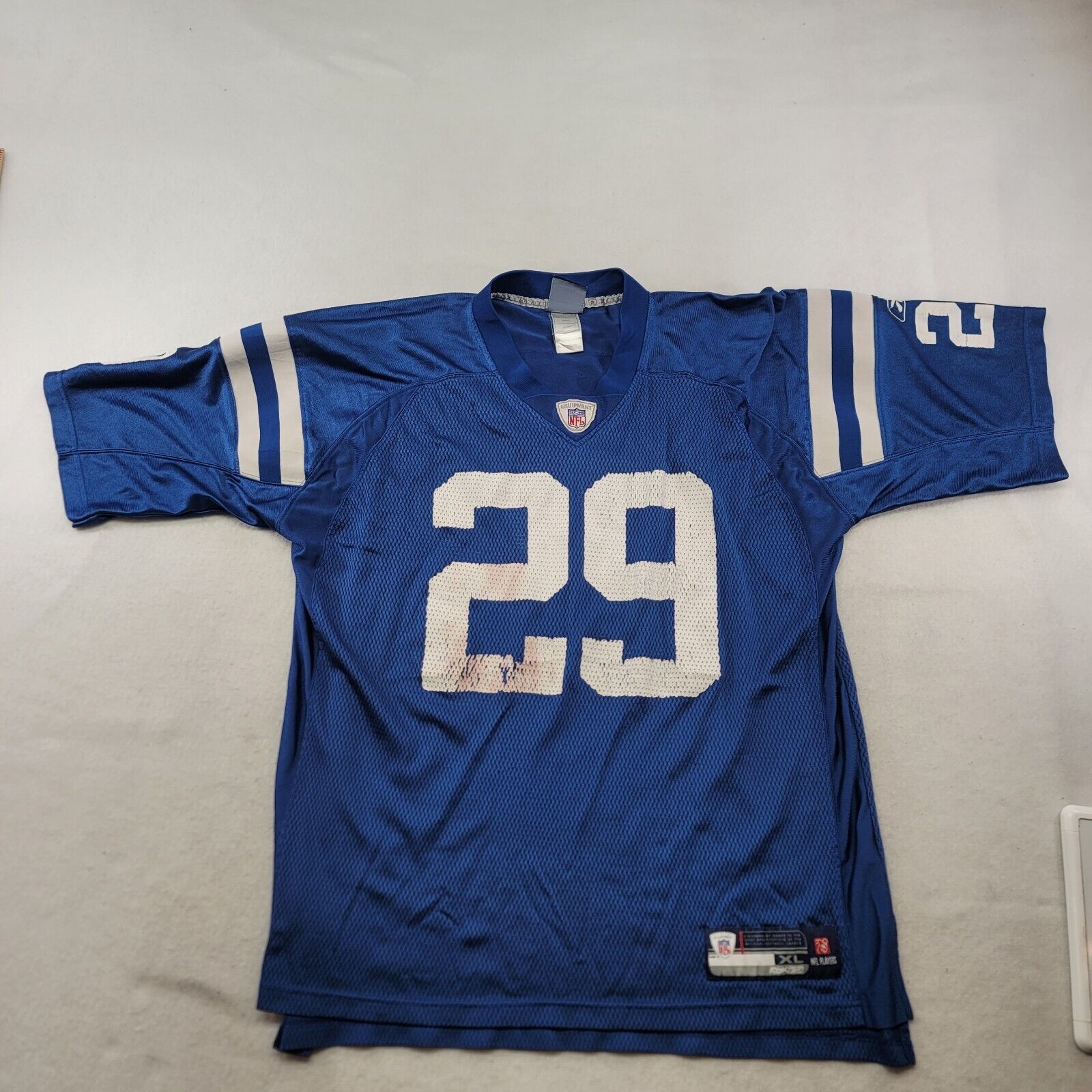 Reebok Reebok NFL Indianapolise Colts #29 Addai Jersey Men Size XL Size US XL / EU 56 / 4 - 2 Thumbnail