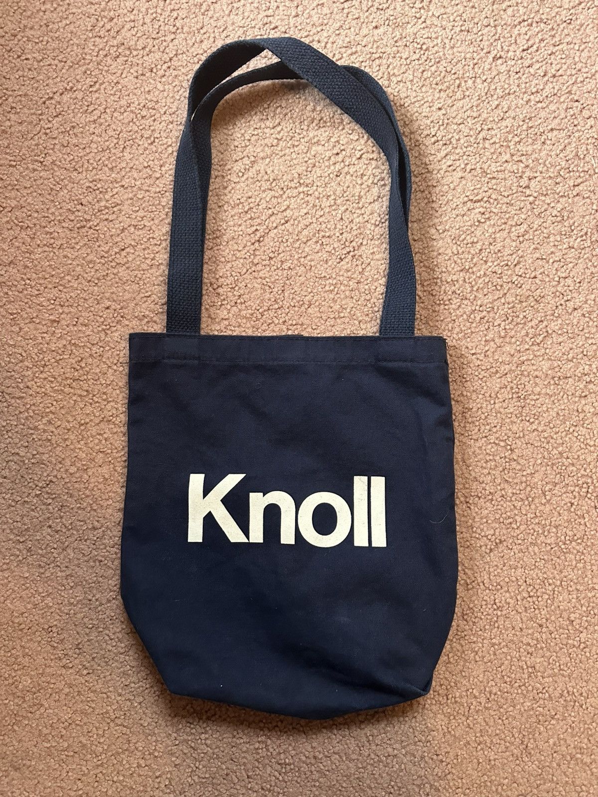 Knoll Vintage NWOT Small Knoll Navy Blue Tote Bag Size ONE SIZE - 1 Thumbnail