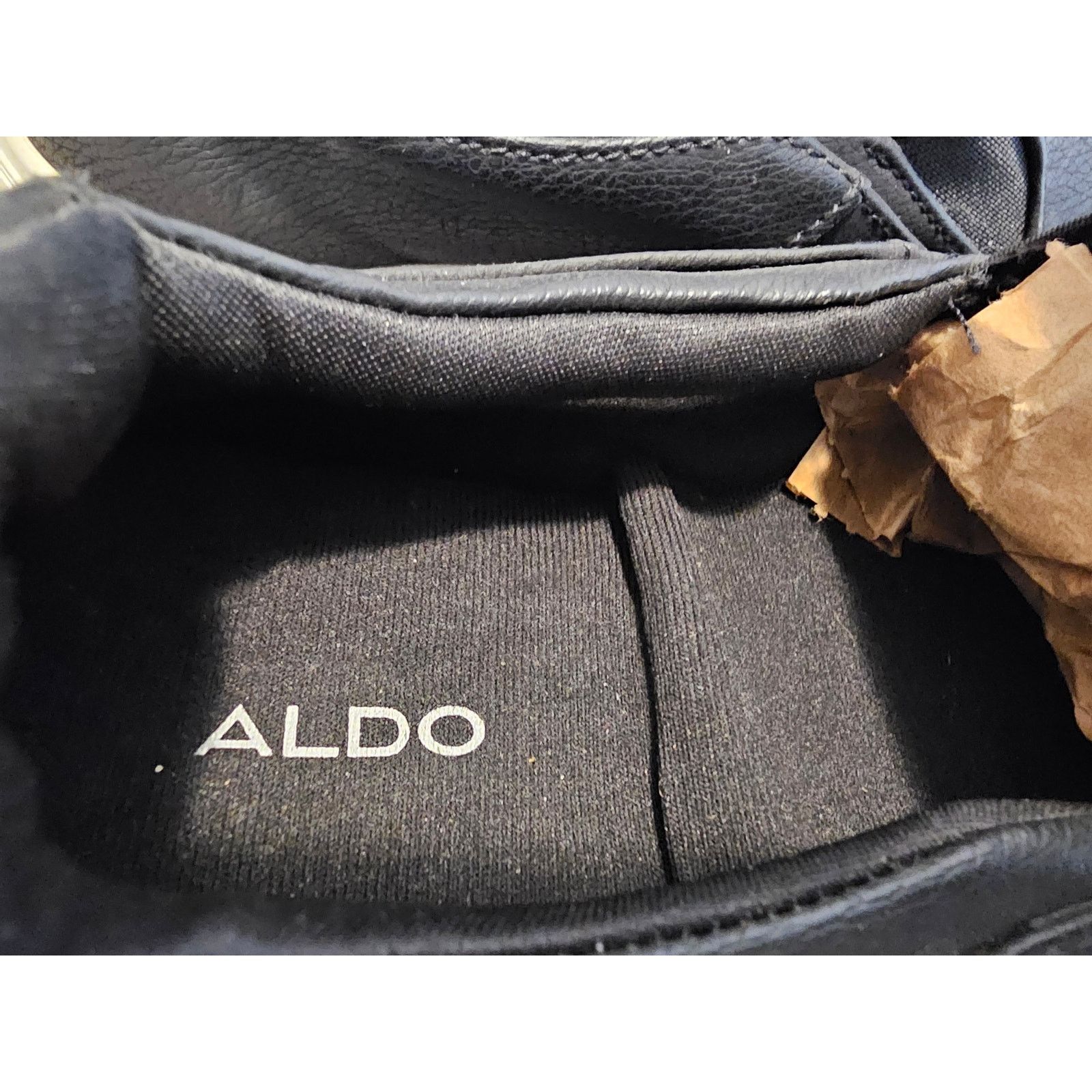 Aldo Aldo Black Slip On Loafers - Mens Size 44 (US 11) - Italy Size US 11 / EU 44 - 3 Thumbnail