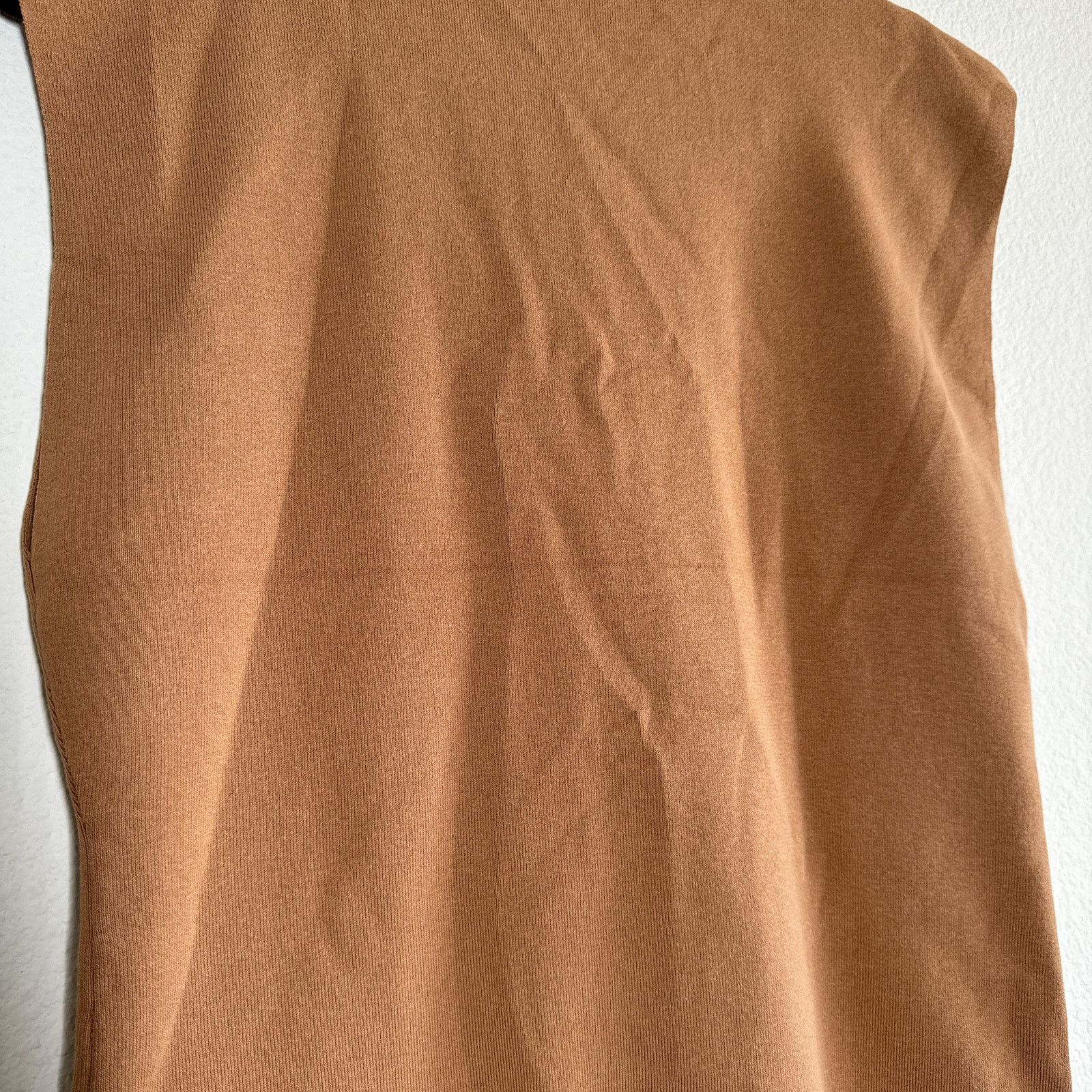 A.L.C. A.L.C. Taylor Knit Polo Collared Sweater Top Tan Size XL Size XL / US 12-14 / IT 48-50 - 7 Thumbnail