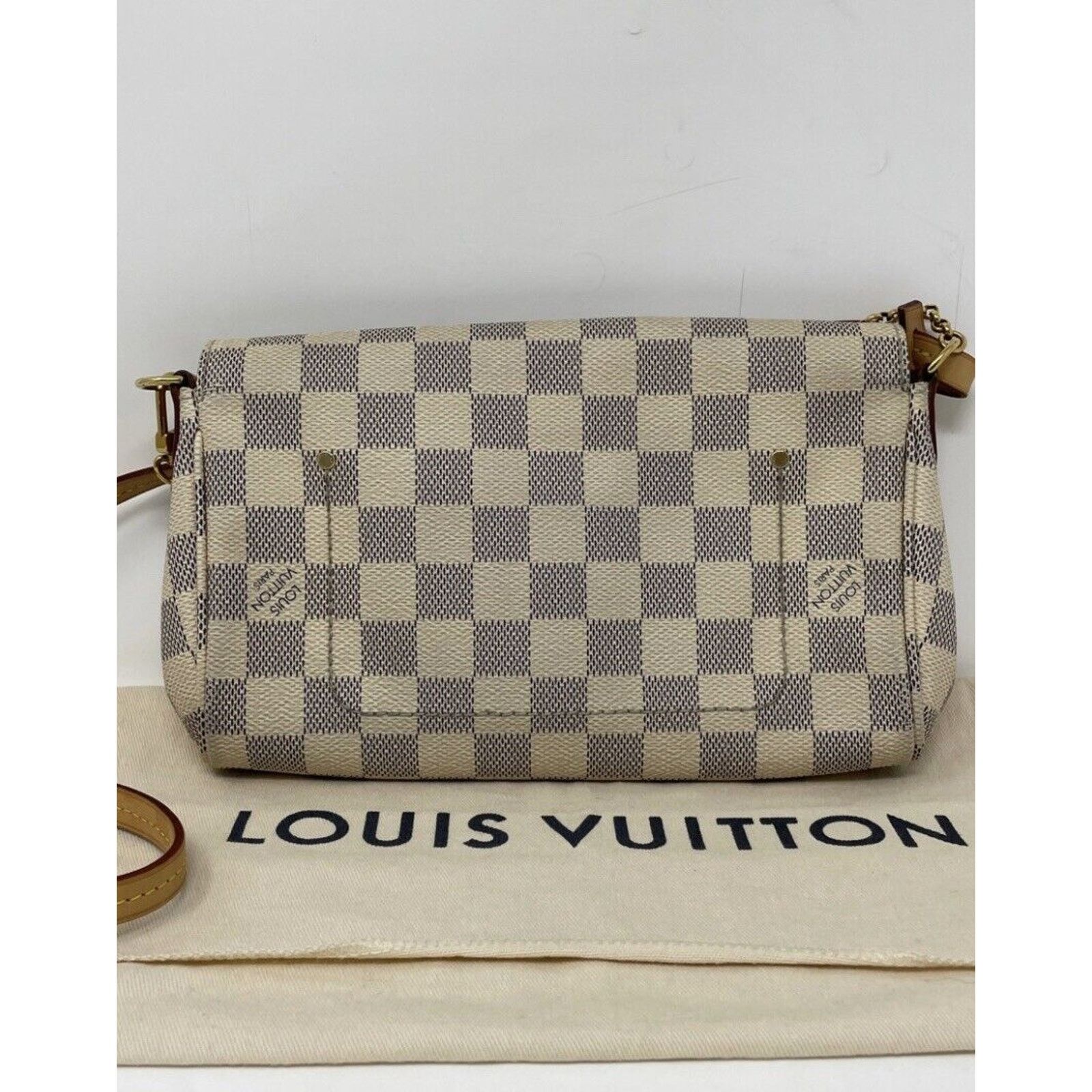 Louis Vuitton Louis Vuitton Favorite PM Damier Azur Shoulder Crossbody Size ONE SIZE - 10 Thumbnail