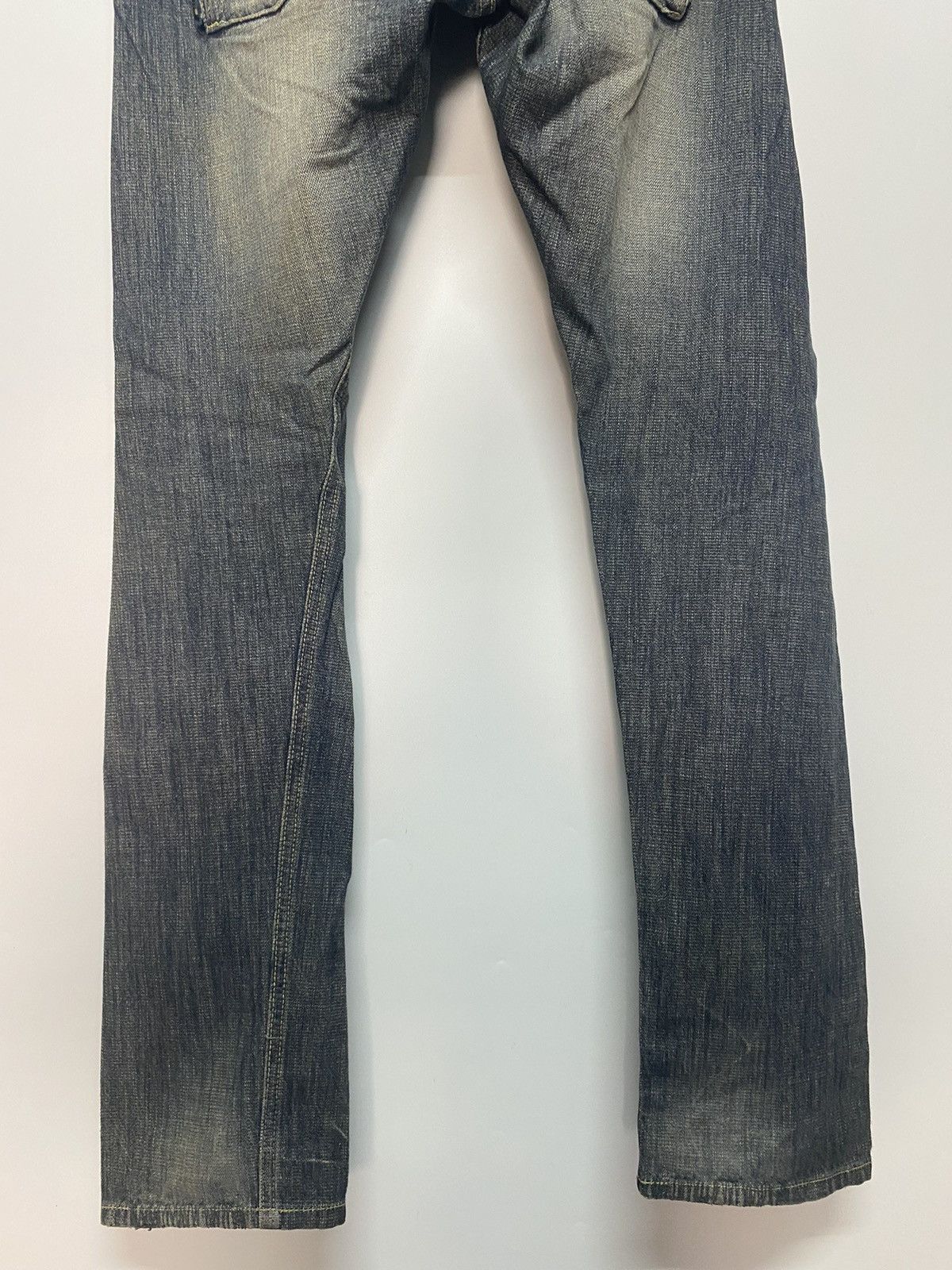 Japanese Brand Japanese Brand TTU Distressed Denim Jeans Size US 34 / EU 50 - 6 Thumbnail