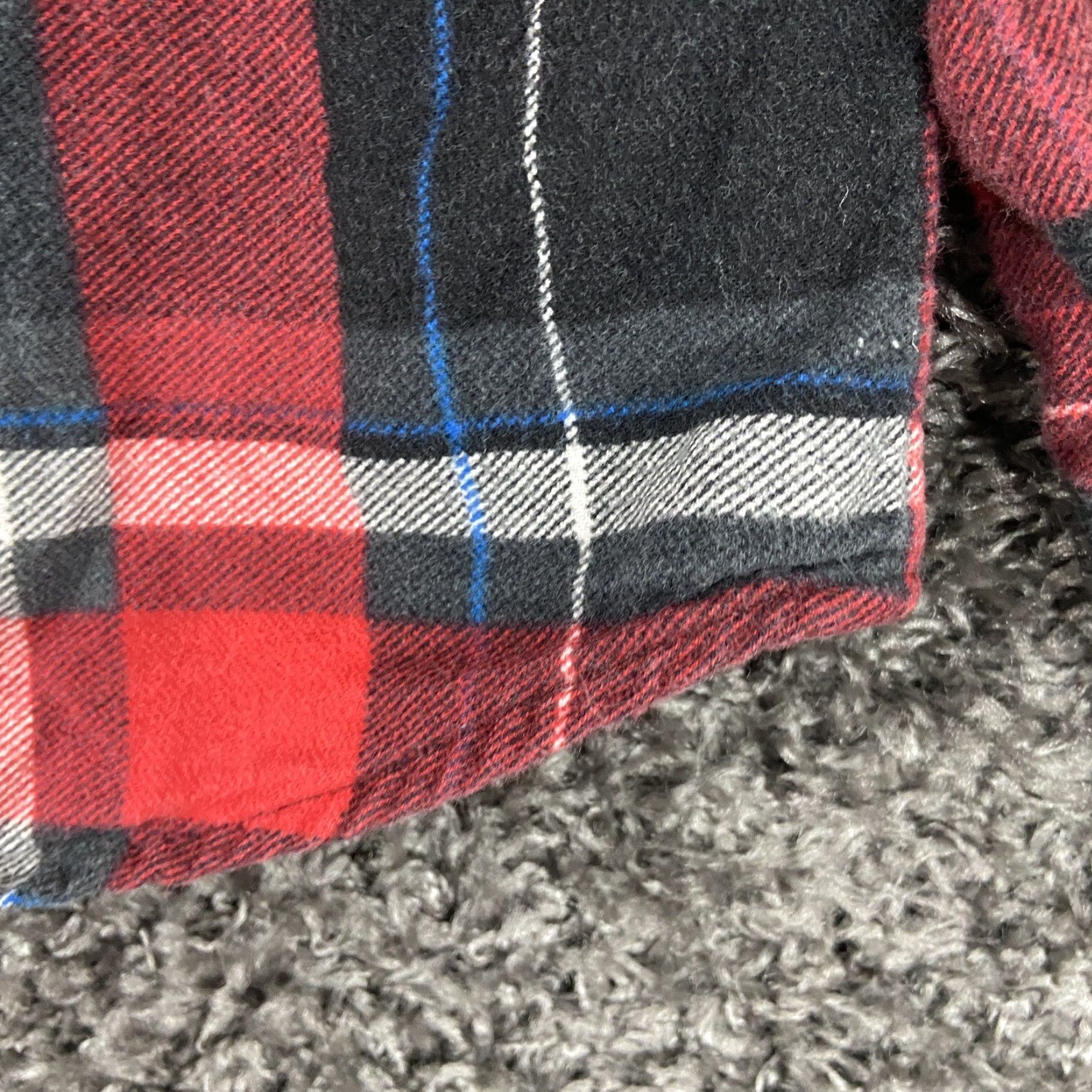 Vintage DC Red Plaid Button-Up Shirt Men M Long Sleeve Red DC Size US M / EU 48-50 / 2 - 2 Thumbnail