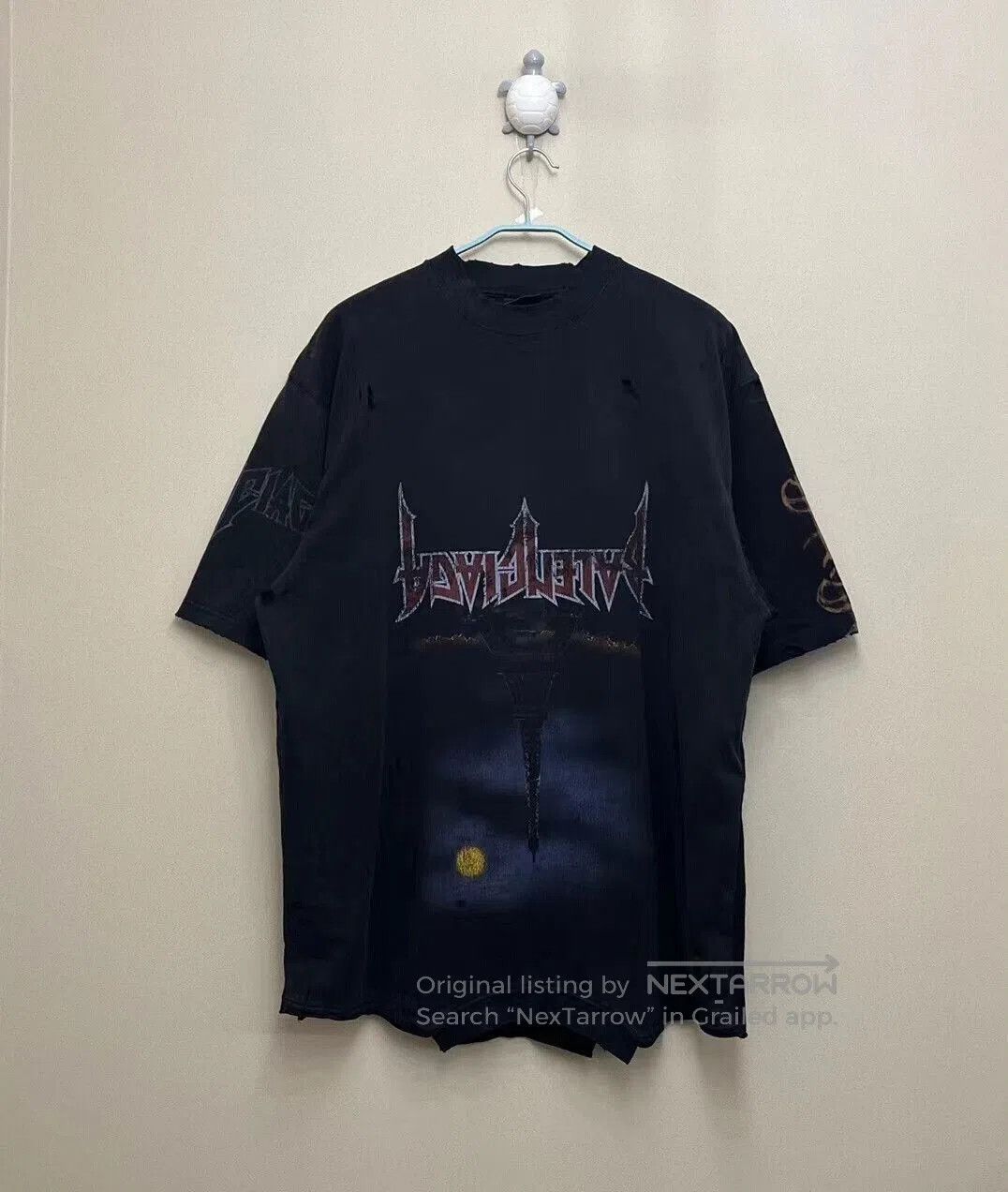 Balenciaga balenciaga oversized graphic short sleeve t-shirt. Size US M / EU 48-50 / 2 - 1 Thumbnail
