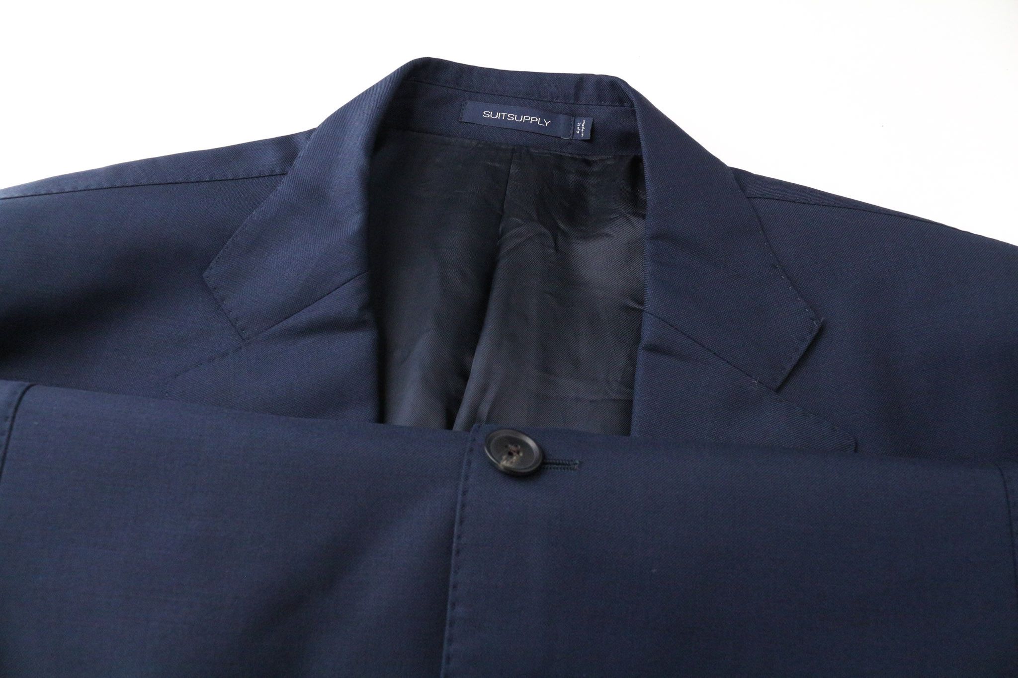 Suitsupply UK36R Navy Blue Wool S110s Blazer 74824 Size 36R - 4 Thumbnail