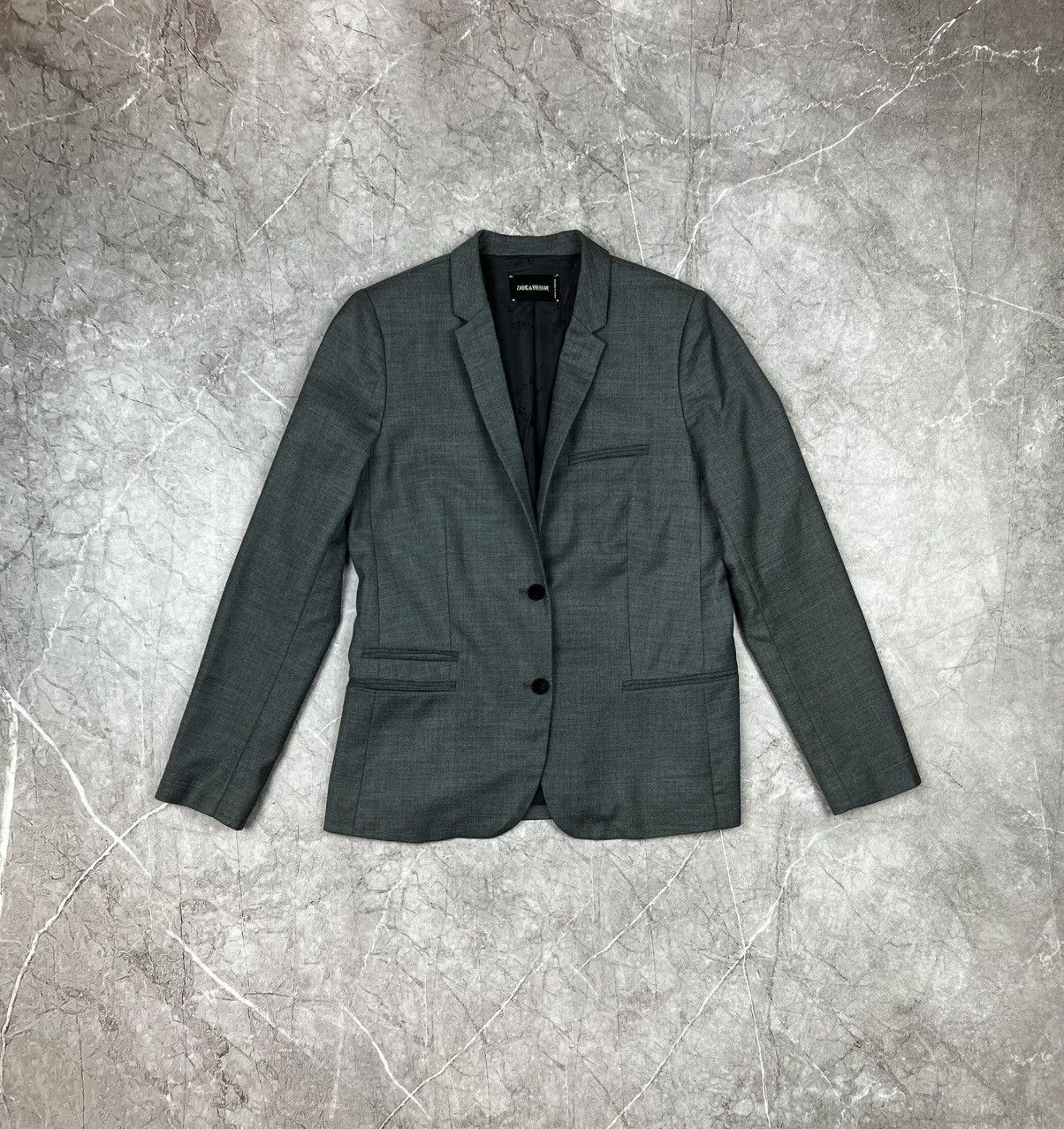 Zadig & Voltaire Zadig & Voltair Degrade Skull Rinestone Blazer Size S / US 4 / IT 40 - 2 Thumbnail