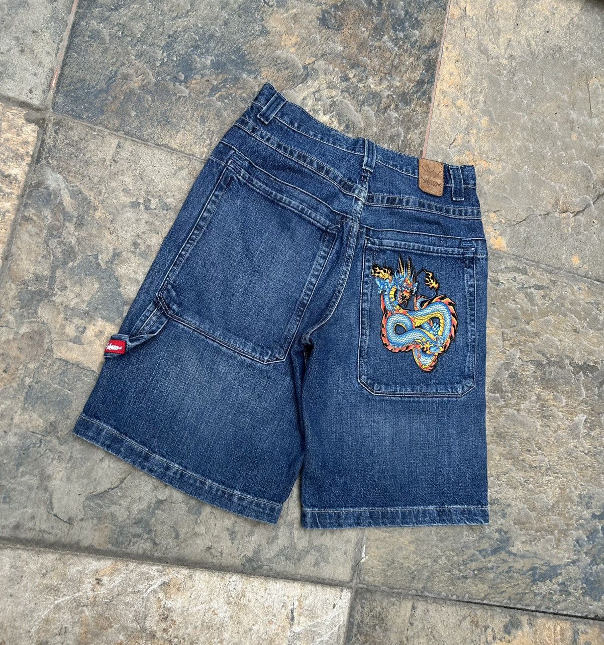 JNCO × Vintage JNCO Short Dragón Size US 29 - 2 Thumbnail