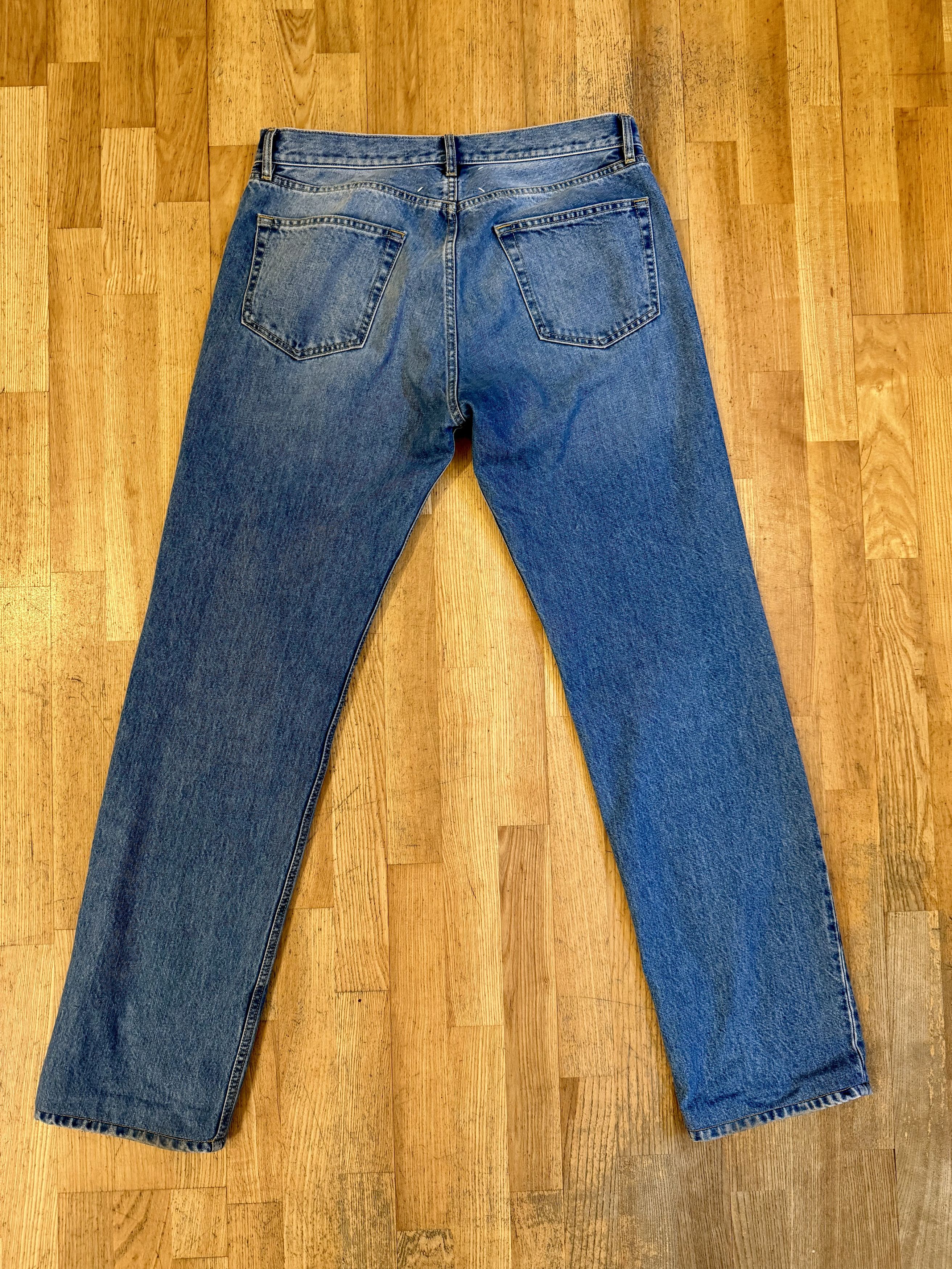 Maison Margiela Blue Faded Jeans Size US 34 / EU 50 - 3 Thumbnail