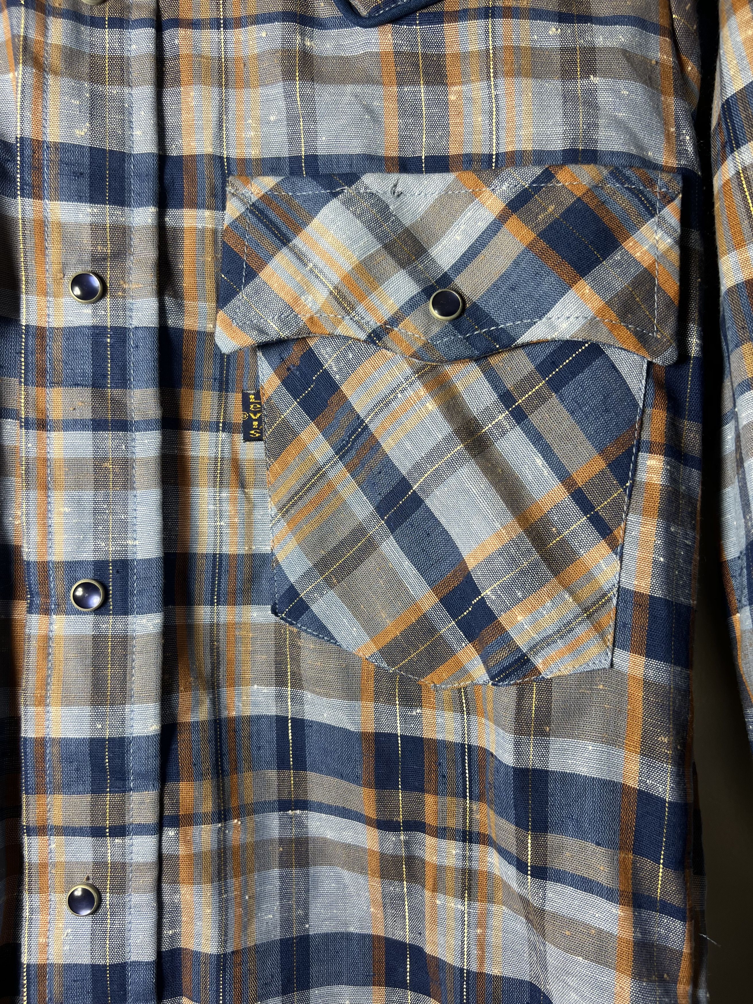 Levi's Vintage Clothing Vintage Levi’s Long Sleeve Pearl Snap Long Sleeve Shirt Size US S / EU 44-46 / 1 - 3 Thumbnail