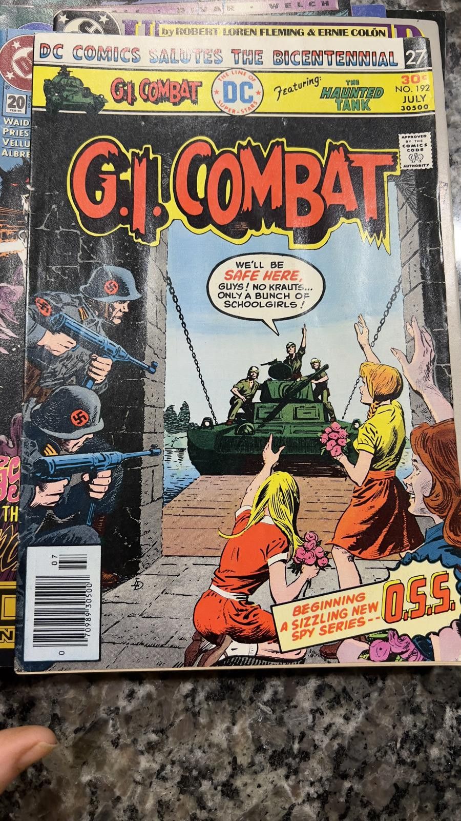 DC Comics G.I. Combat #1 - Classic Military Comic Book Size ONE SIZE - 1 Thumbnail