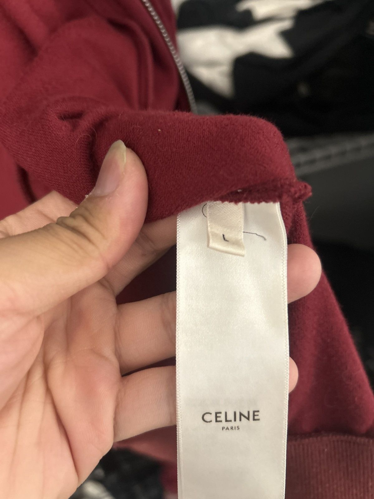 Celine Celine red velvet jacket Size US M / EU 48-50 / 2 - 3 Thumbnail