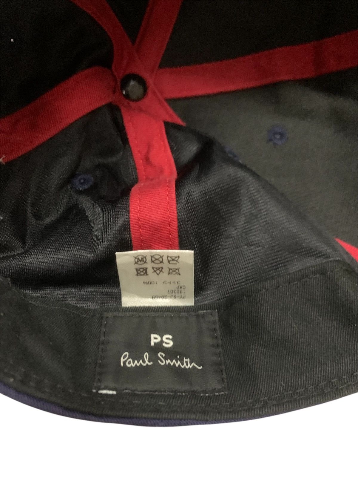Paul Smith Paul Smith embroided P/S logo snapback Size ONE SIZE - 5 Thumbnail