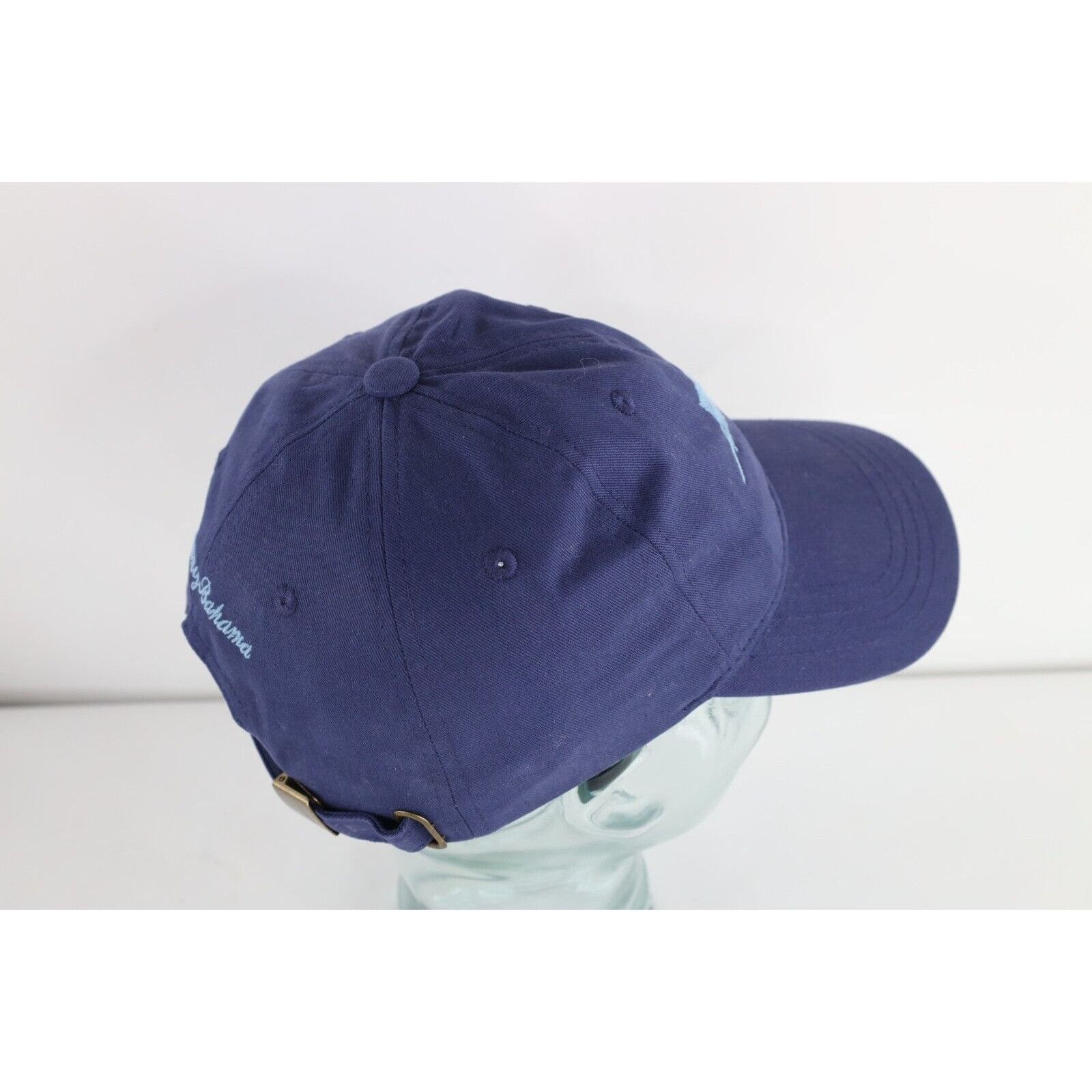 Tommy Bahama × Vintage Vintage Tommy Bahama Marlin Logo Strapback Hat Size ONE SIZE - 5 Thumbnail