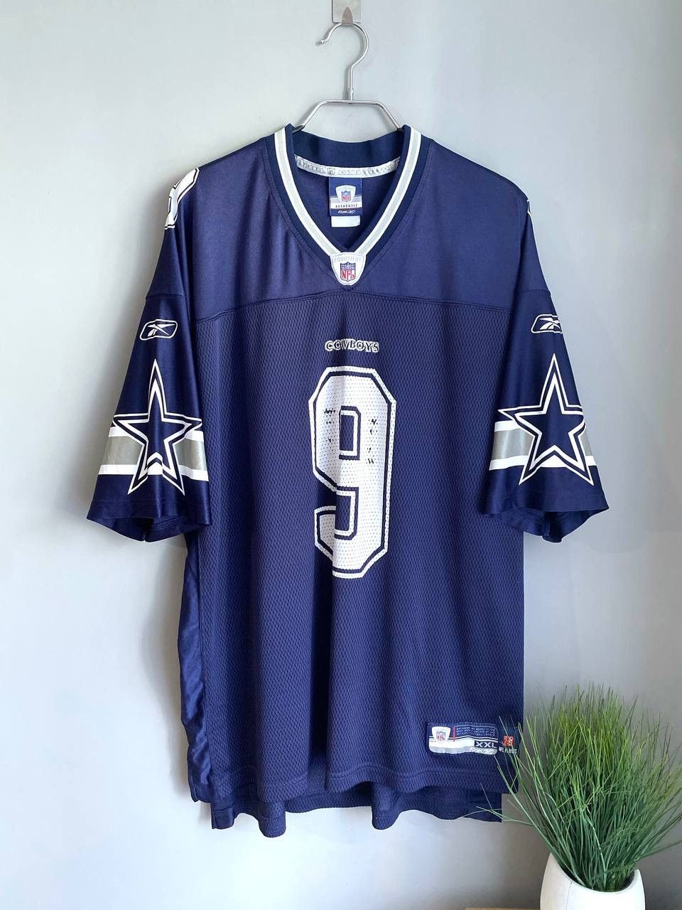 NFL Reebok NFL Authentic Football Jersey DALLAS COWBOYS #9 Romo Size US XXL / EU 58 / 5 - 1 Thumbnail