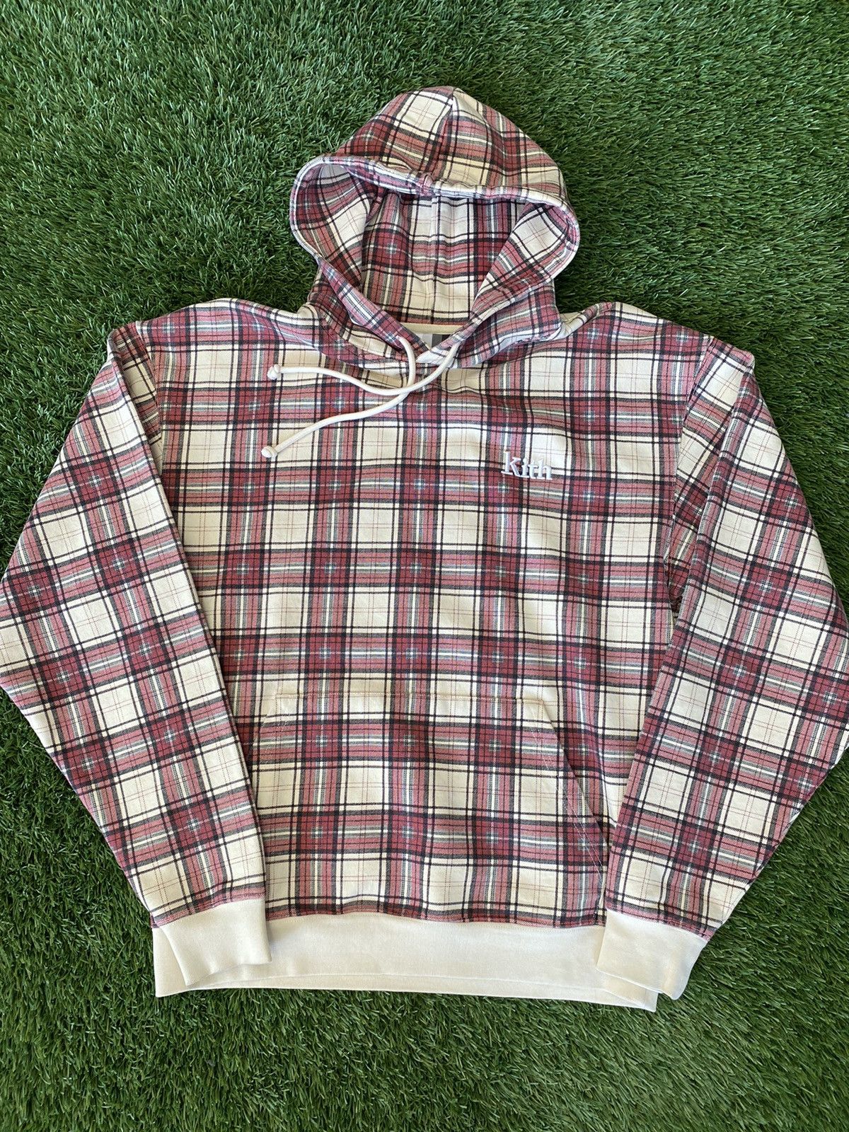 Kith plaid hoodie sale