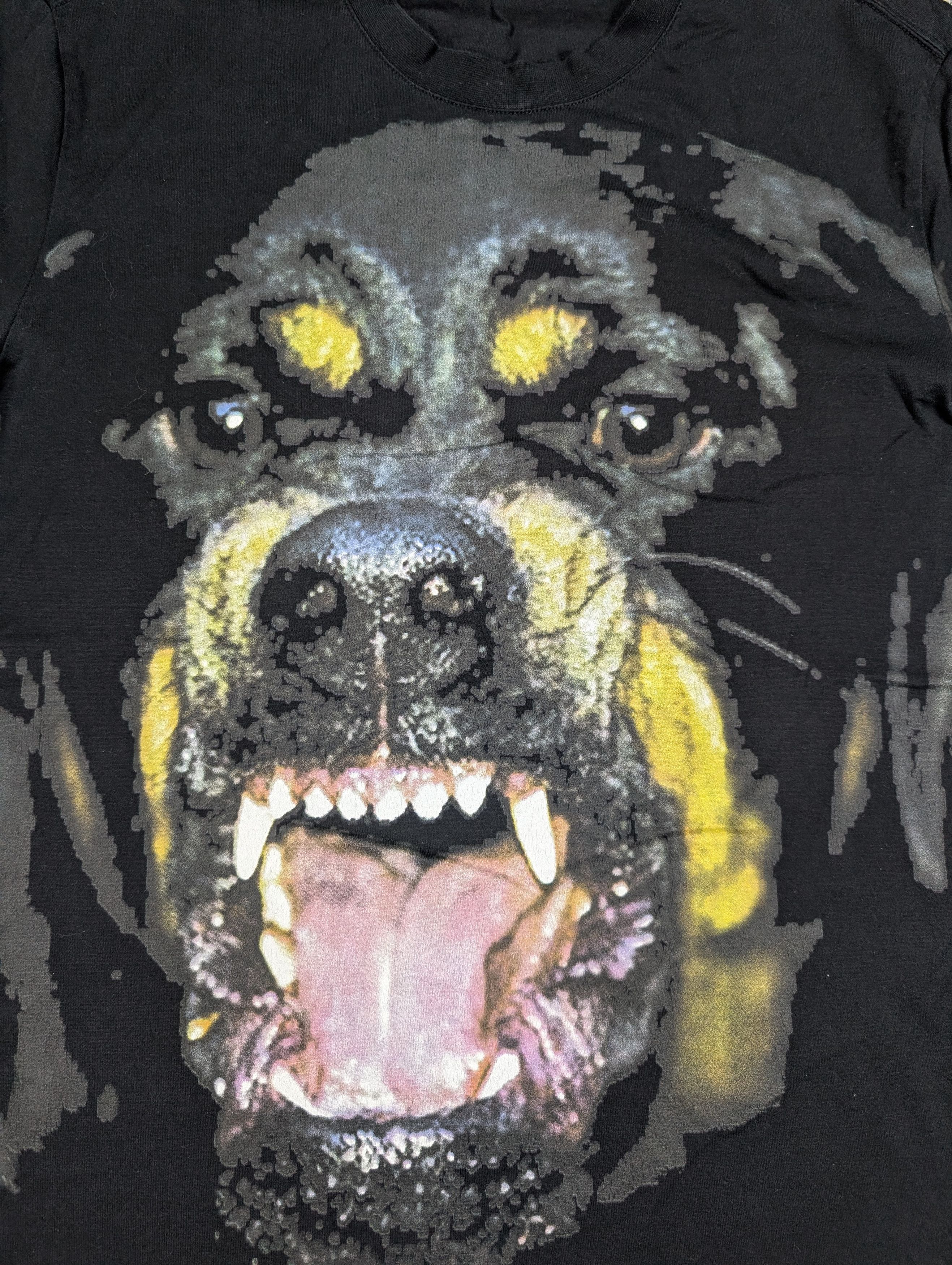Givenchy Givenchy SS17 Rottweiler Dog Ricardo Tisci T Shirt Size US S / EU 44-46 / 1 - 3 Thumbnail