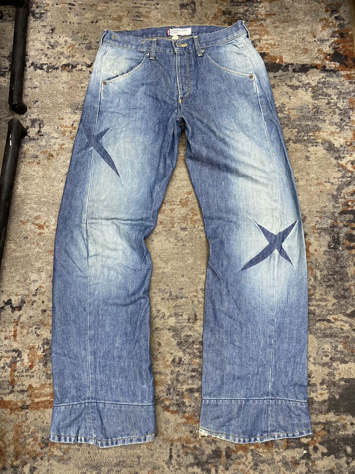 Levi's vintage levis engineered star back painted distressed Size US 30 / EU 46 - 12 Thumbnail