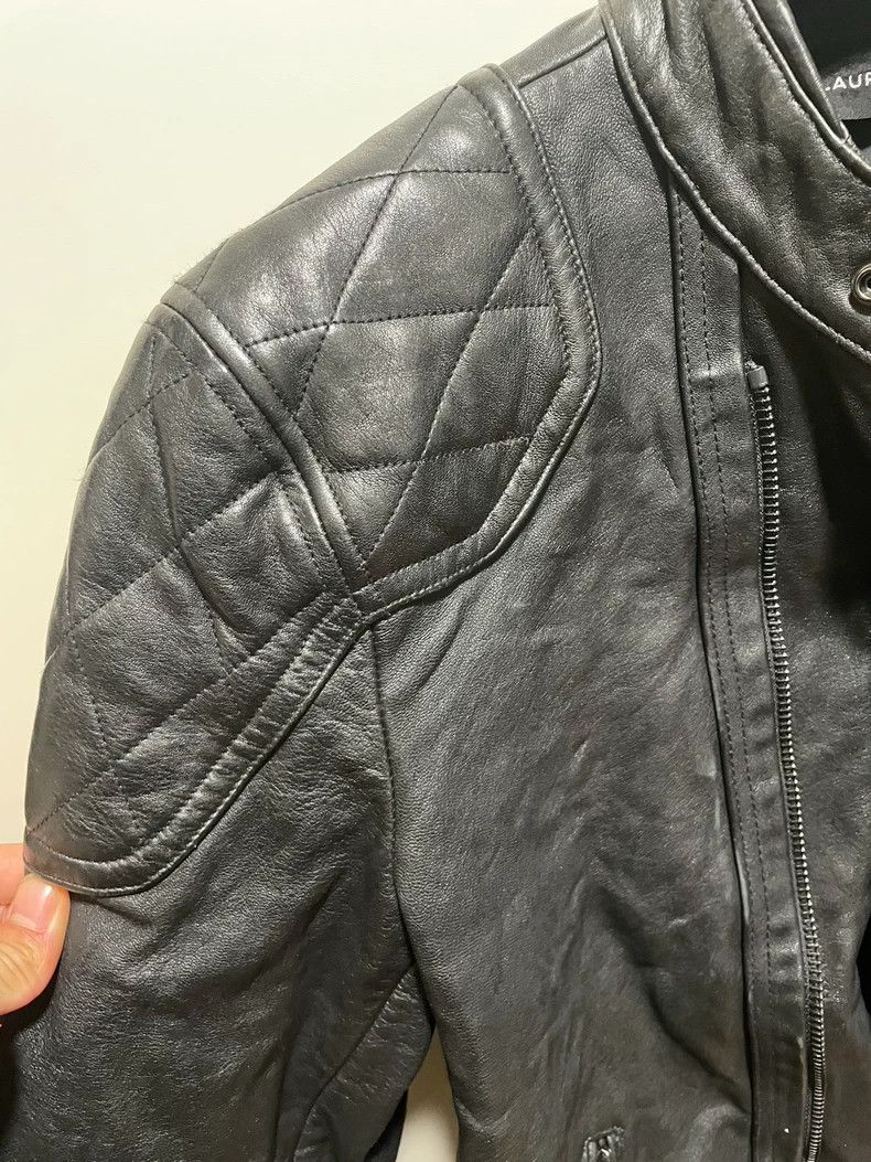 RRL Ralph Lauren RRL Ralph Lauren Black Label Venom Leather Coat Motorcycle Size US S / EU 44-46 / 1 - 4 Thumbnail