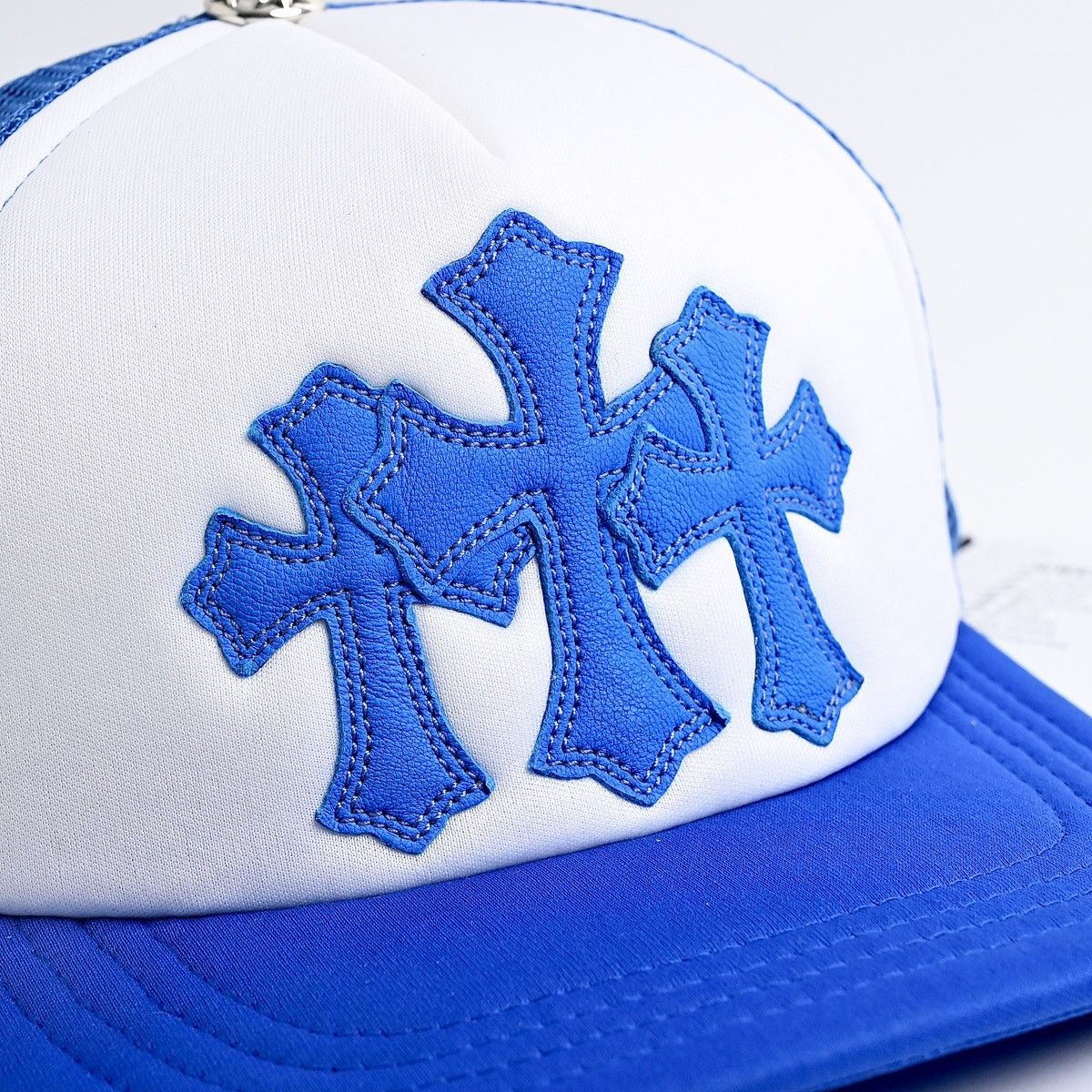 Chrome Hearts CHROME HEARTS HAT TRUCKER KING TACO BLUE Size ONE SIZE - 2 Thumbnail