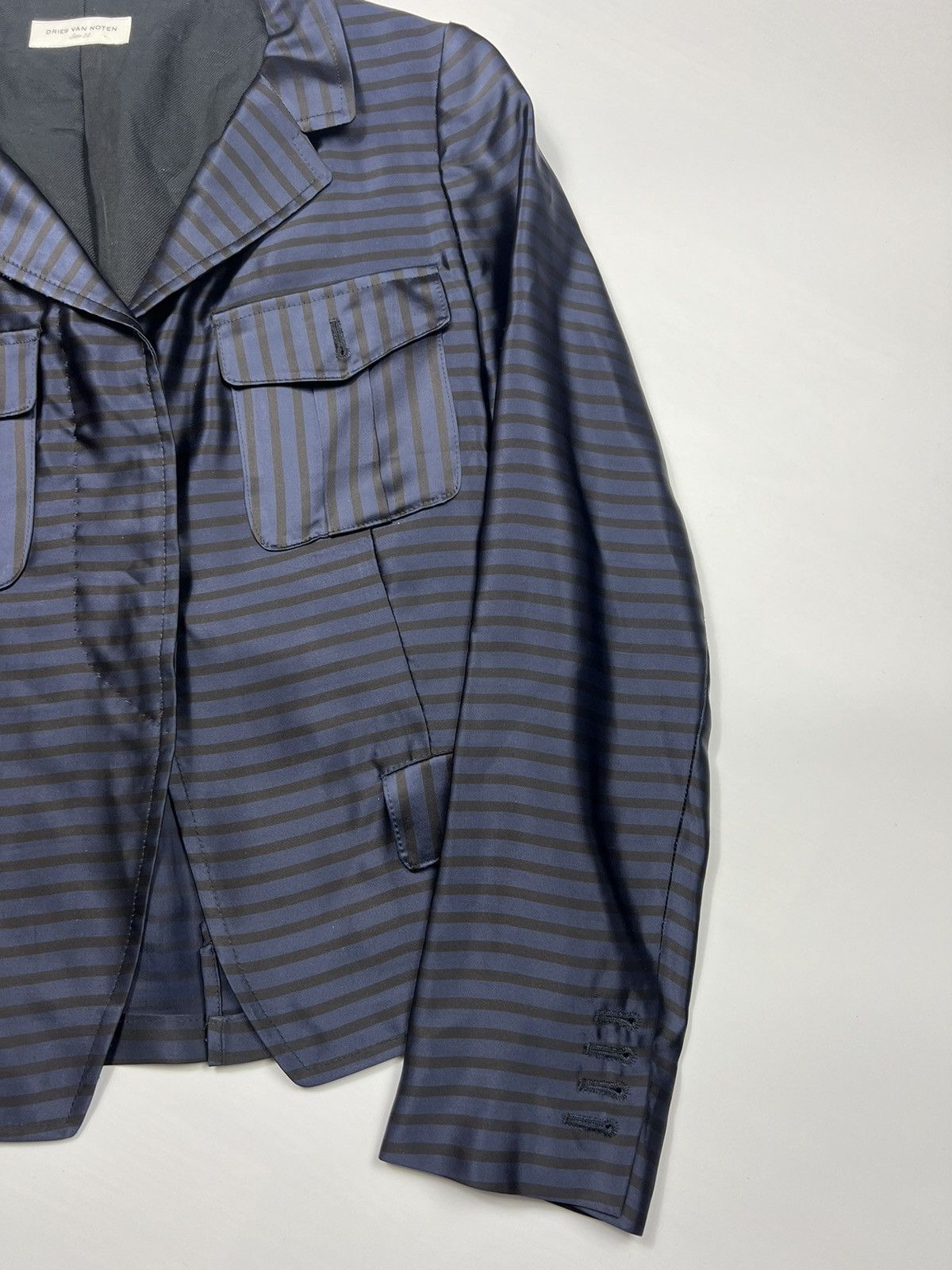 Dries Van Noten Dries Van Noten Striped Blazer Size S Size XS / US 0-2 / IT 36-38 - 6 Thumbnail