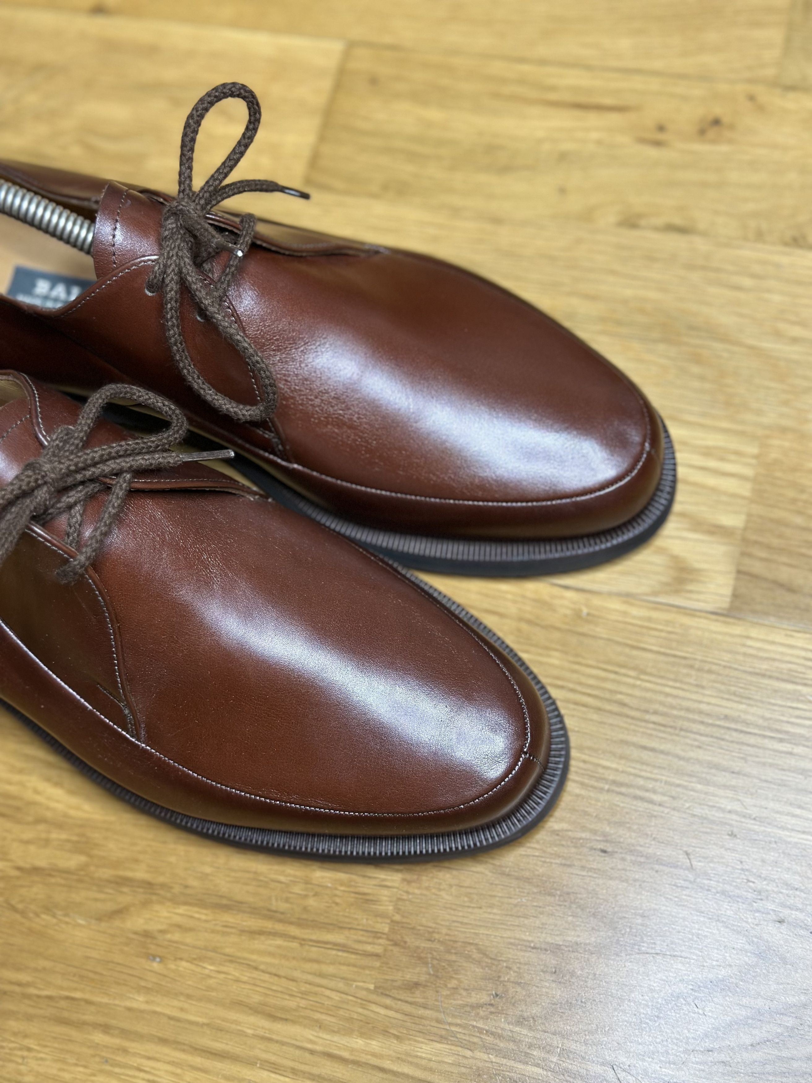 Bally Bally Scalair 2 Men's Shoes Brown Leather Size US 8.5 / EU 41-42 - 2 Thumbnail
