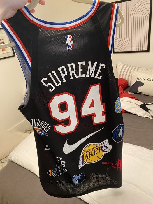 Supreme nike outlet nba jersey