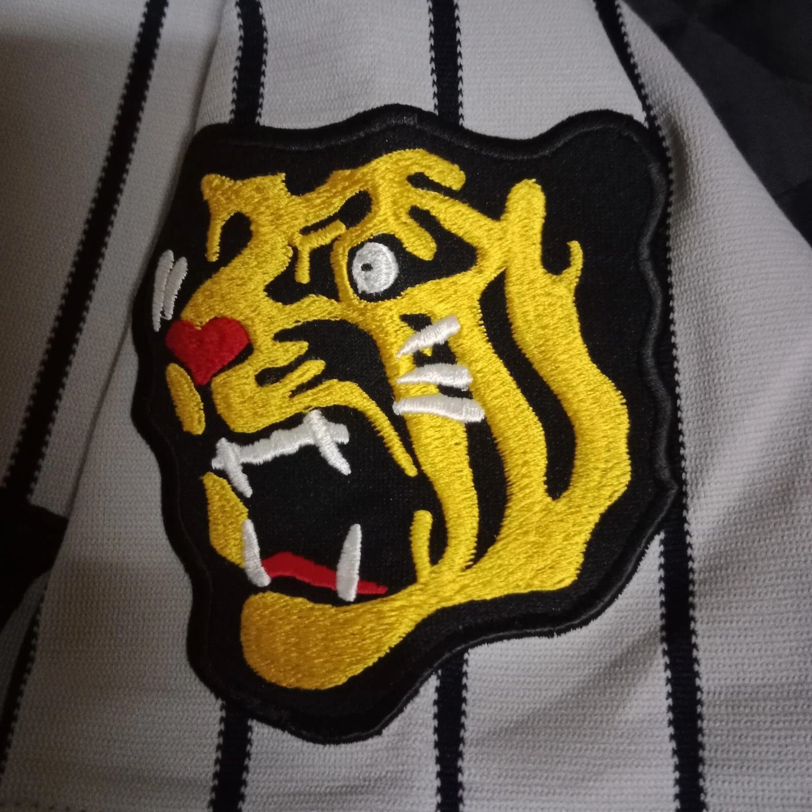 MLB Hanshin Tigers Eiji Kanamori Vintage Japan Baseball Jersey Size US XL / EU 56 / 4 - 3 Thumbnail