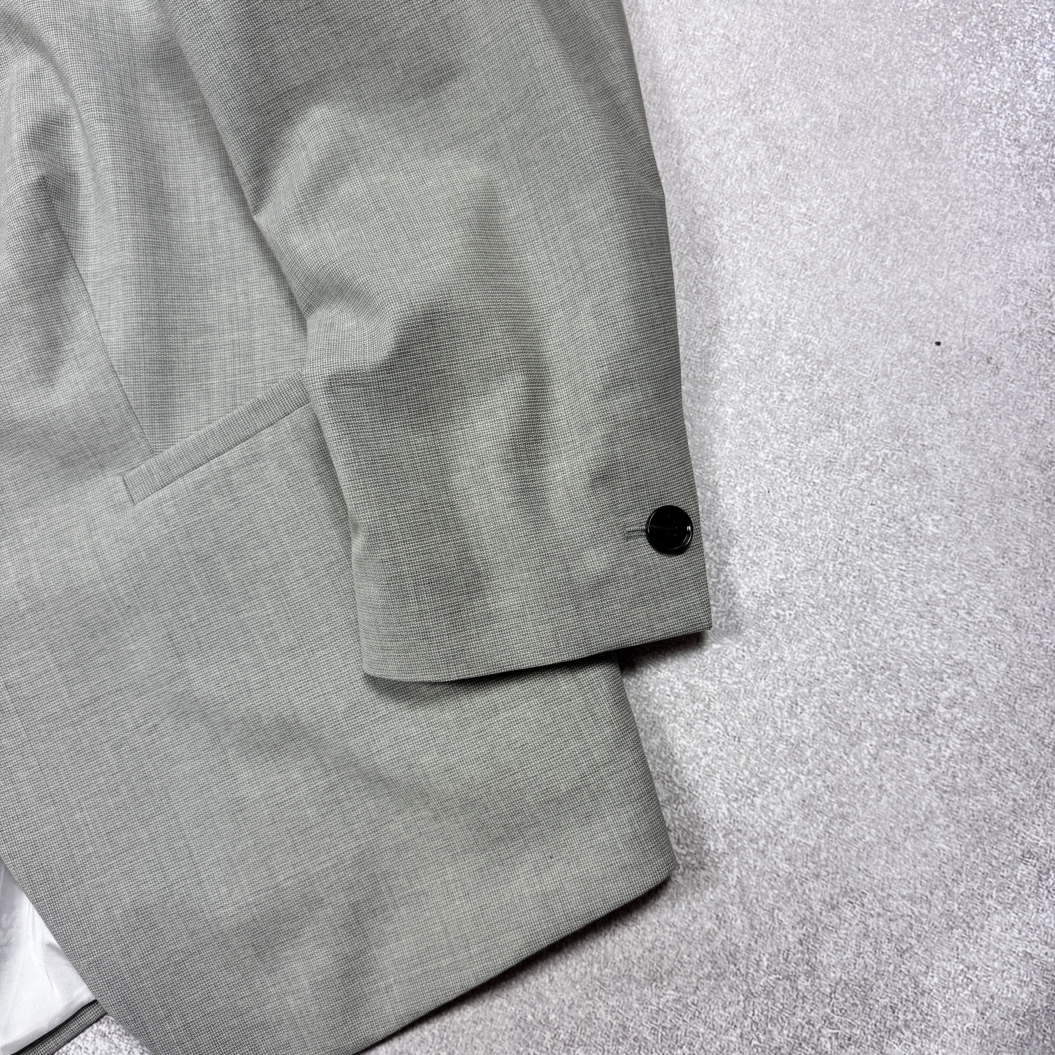 Hugo Boss Hugo Boss Jasewa Virgin Wool Blend Gray Blazer Size 50 / 18 Size XXL / US 16-18 / IT 52-54 - 8 Thumbnail
