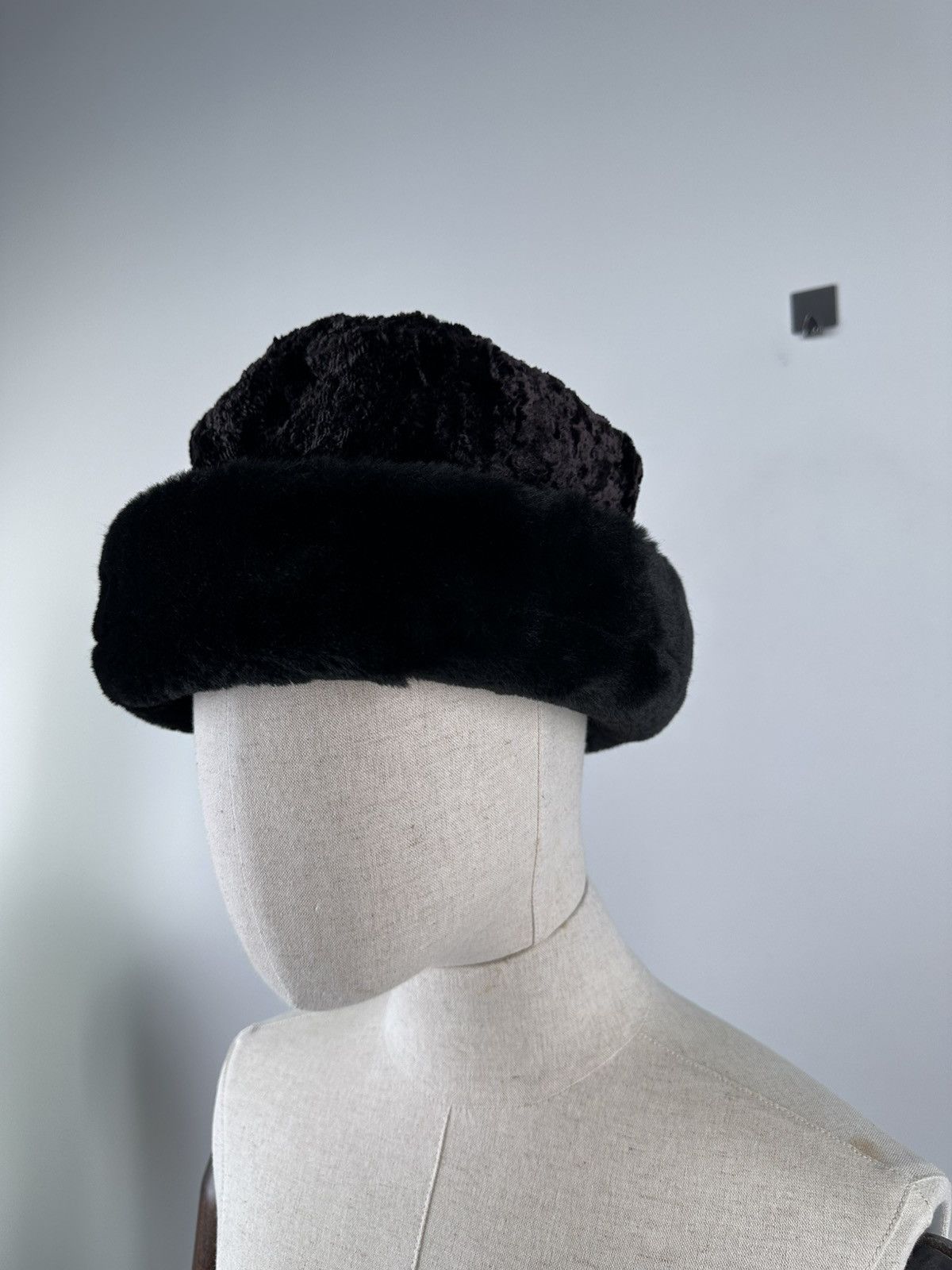 Hysteric Glamour × Vintage Crazy Vintage Y2k Faux Fur Rabbit Hat If Six Was Nine Size ONE SIZE - 1 Thumbnail