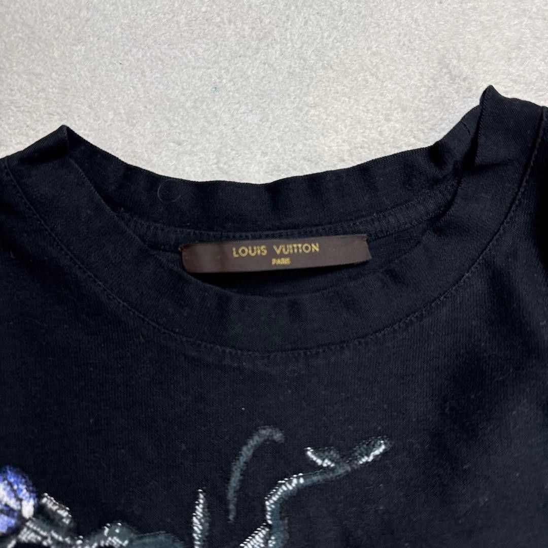 Louis Vuitton Louis Vuitton 2016 SS Floral Panther T-Shirt- Black Size US S / EU 44-46 / 1 - 6 Thumbnail