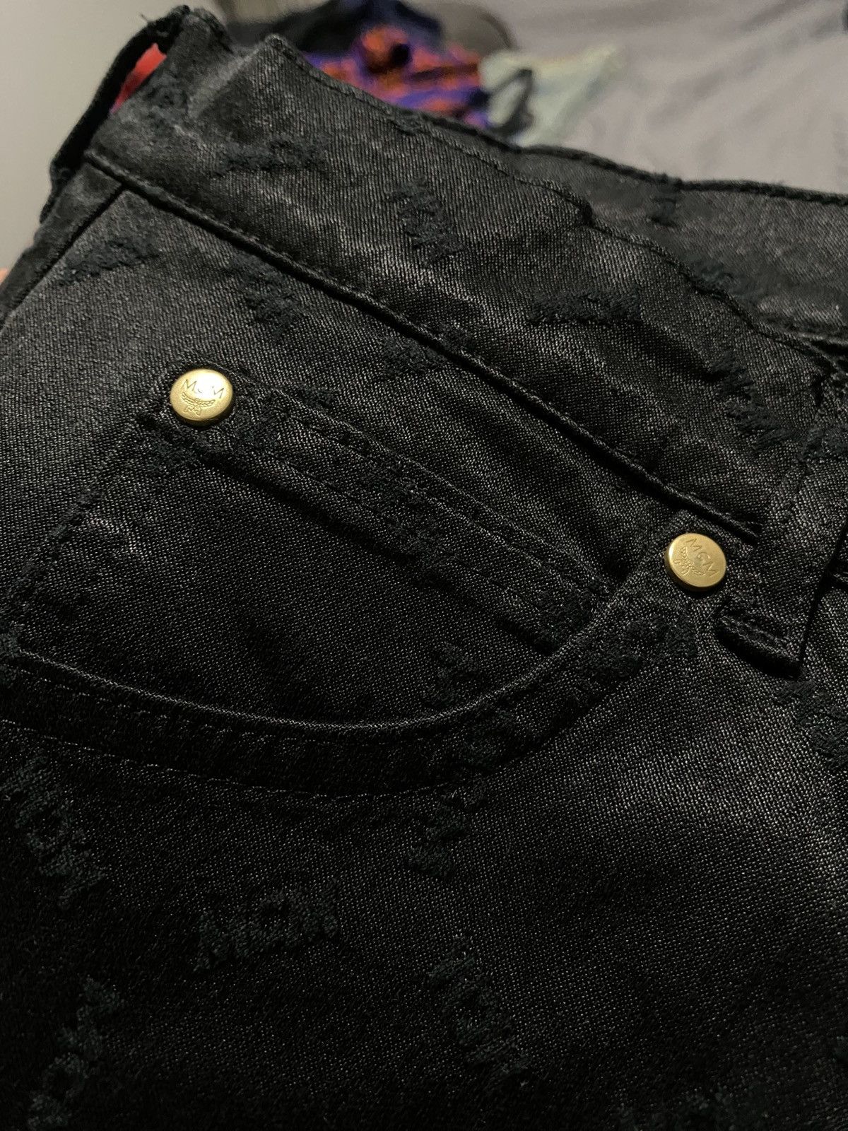 Japanese Brand × MCM MCM Monogram Pants 30 Trousers Japanese Archive rare track Size US 30 / EU 46 - 15 Thumbnail
