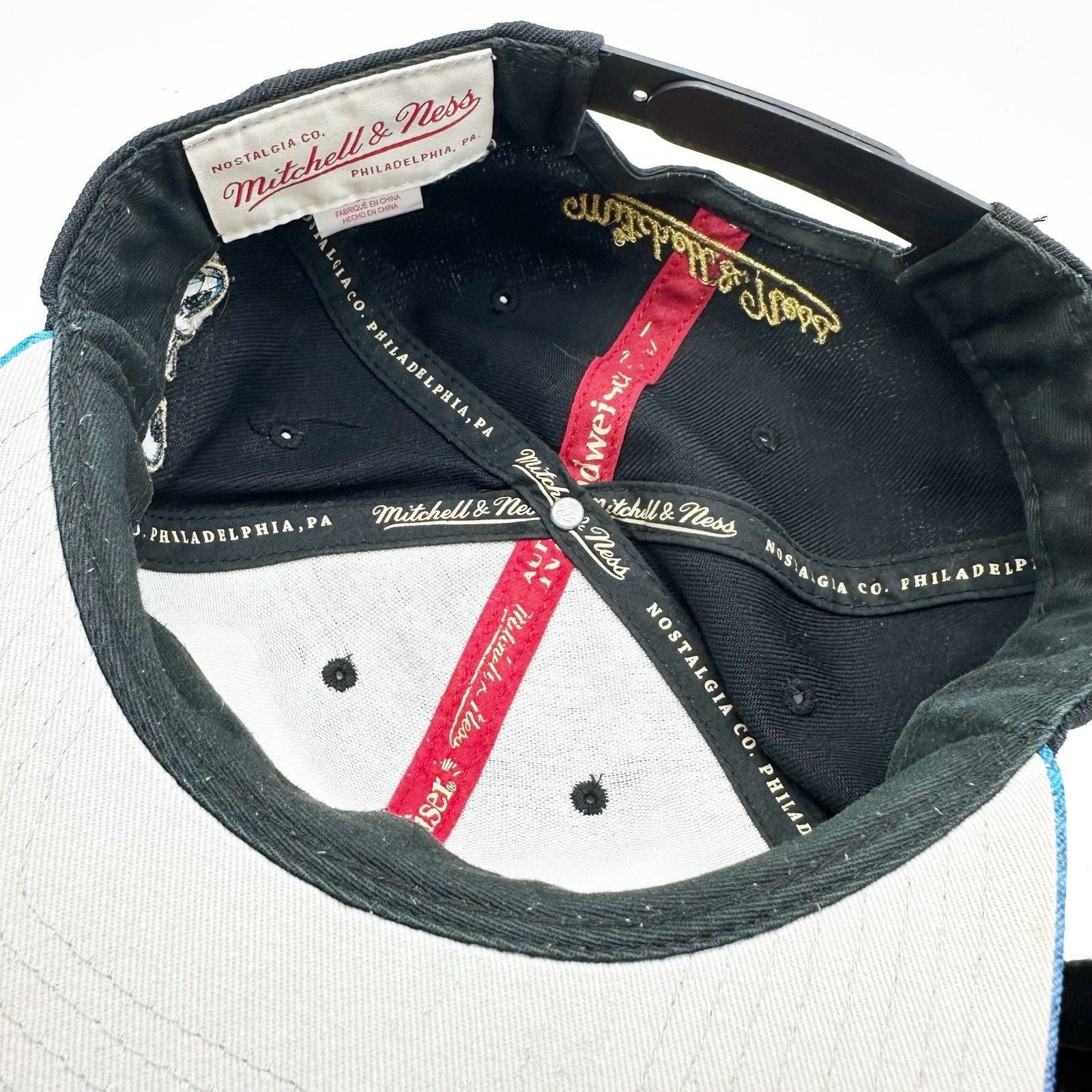 Mitchell & Ness × NBA Mitchell & Ness Charlotte Hornets Hat Budweiser Courtside Size ONE SIZE - 9 Thumbnail