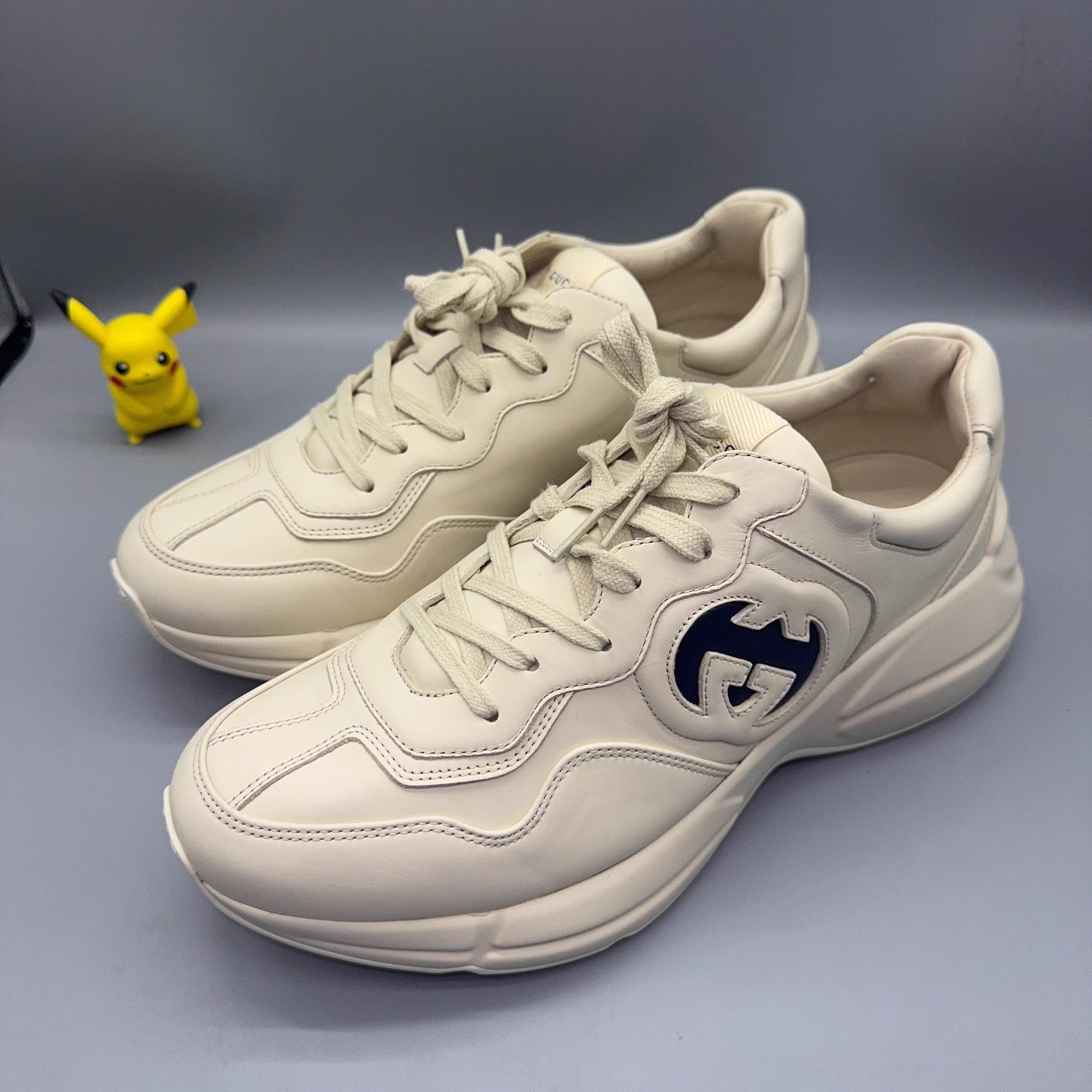 Gucci GUCCI Rhyton White Size 44 Size US 11 / EU 44 - 1 Thumbnail