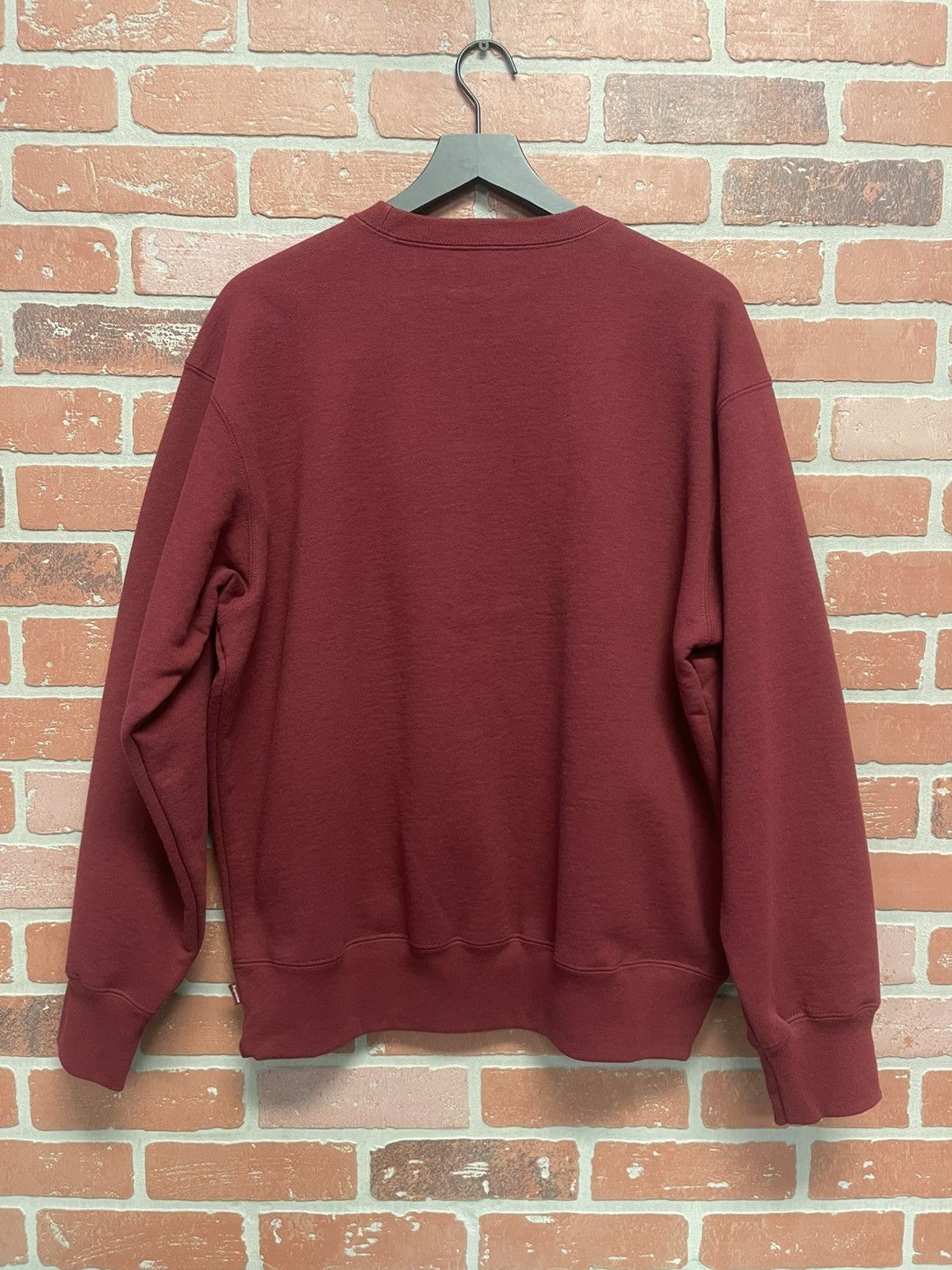 Supreme Size M - Supreme Crewneck Red Brand New Size US M / EU 48-50 / 2 - 6 Thumbnail