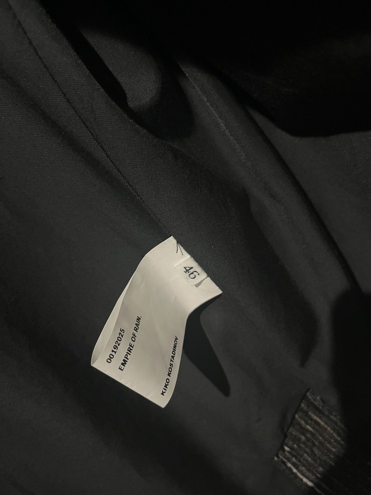Kiko Kostadinov Kiko Kostadinov Halics Blazer Melange Size 46R - 4 Thumbnail