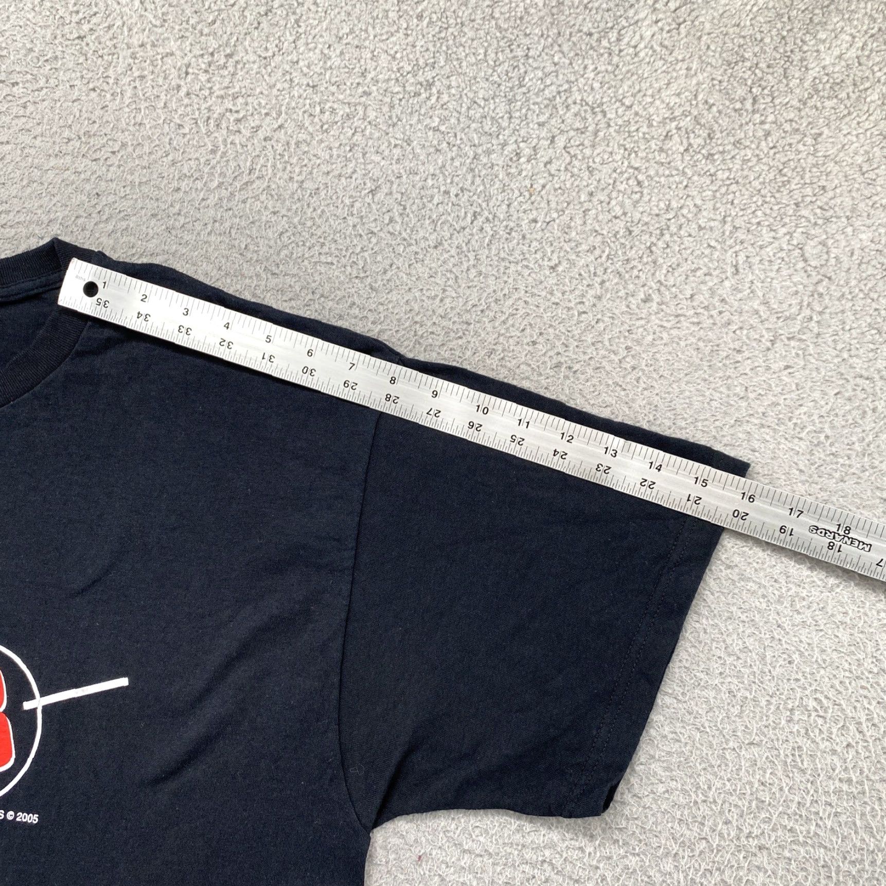 Fruit Of The Loom VINTAGE Assault On Precinct 13 Movie Promo Double Sided Shirt XL Mens Fruit of the Loom Crew Neck T-Shirt Black Cotton Knit Logo Retro 2005 Size US XL / EU 56 / 4 - 5 Thumbnail