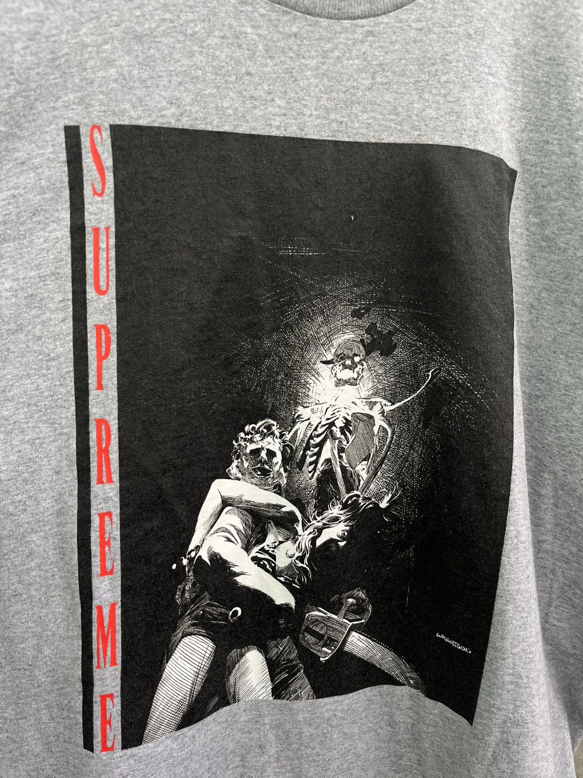 Supreme FW17 Horror Tee Size US M / EU 48-50 / 2 - 3 Thumbnail